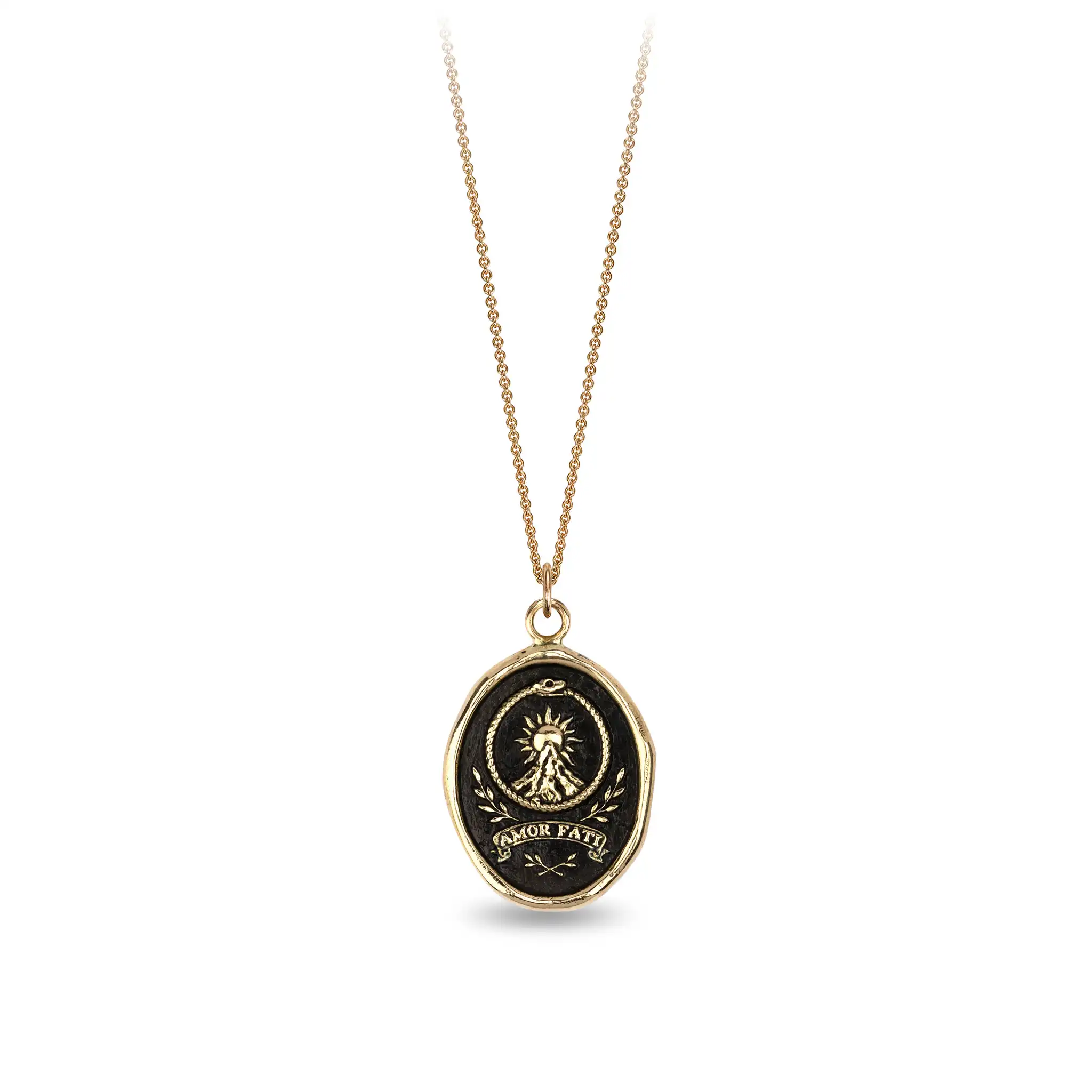 Amor Fati 14K Gold Talisman