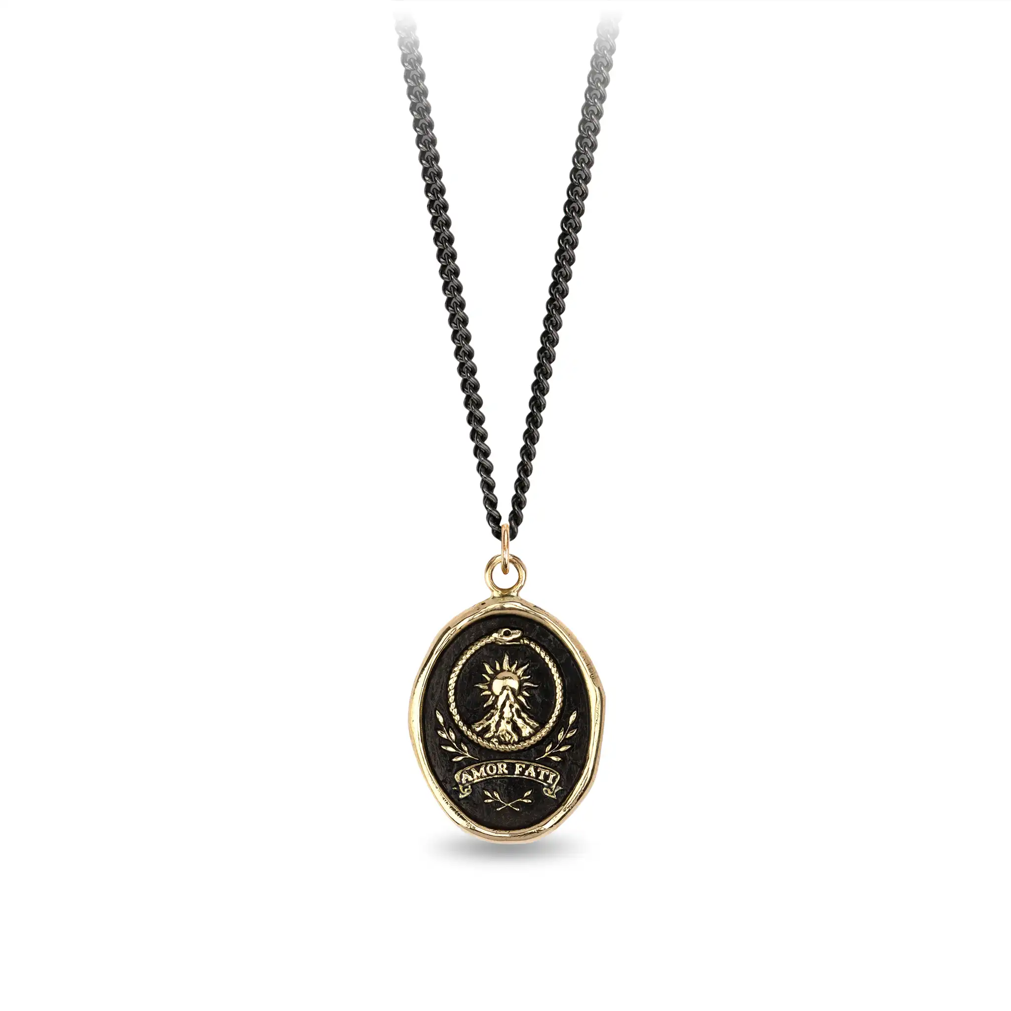 Amor Fati 14K Gold Talisman - Image 3