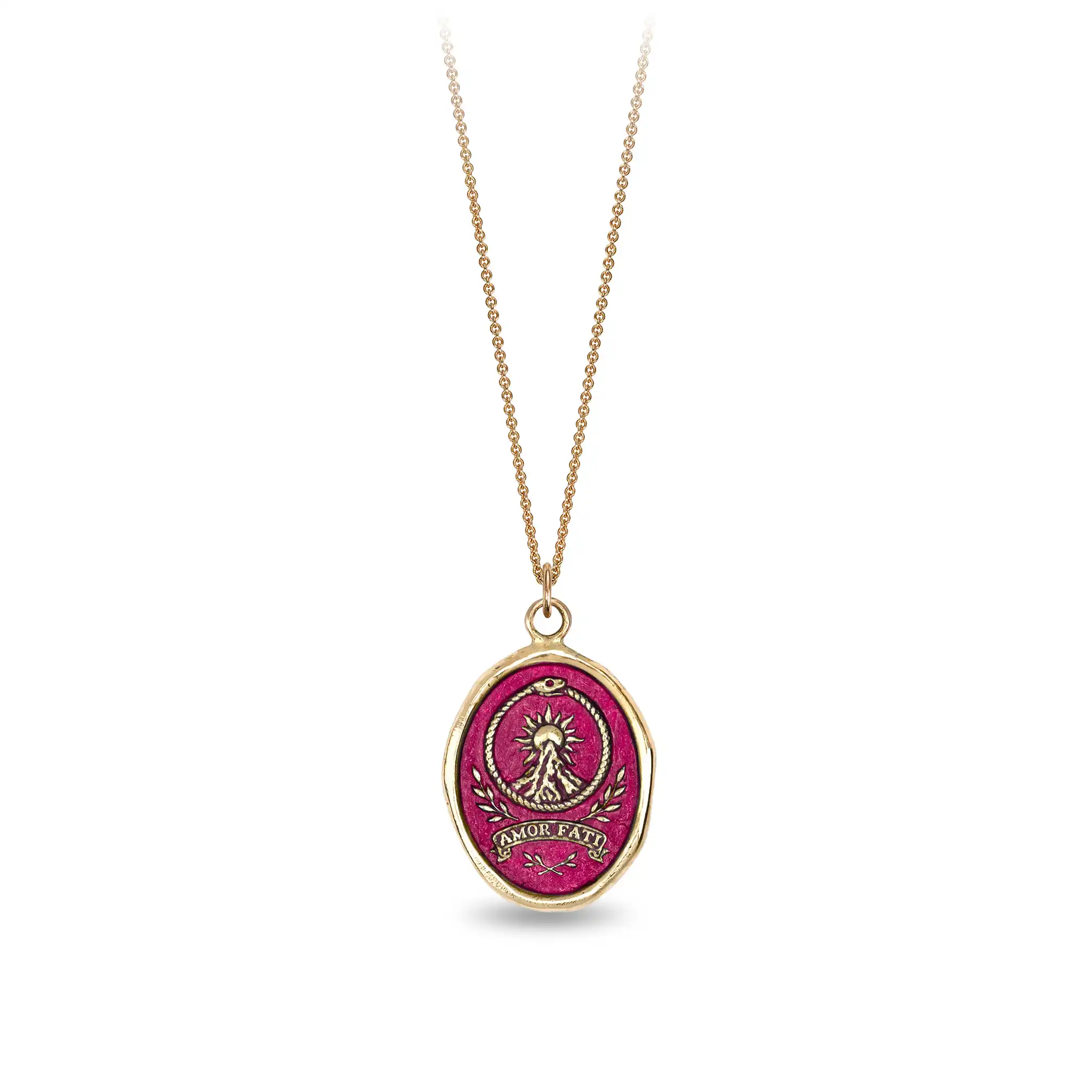 Amor Fati 14K Gold Talisman - True Colors - Image 3