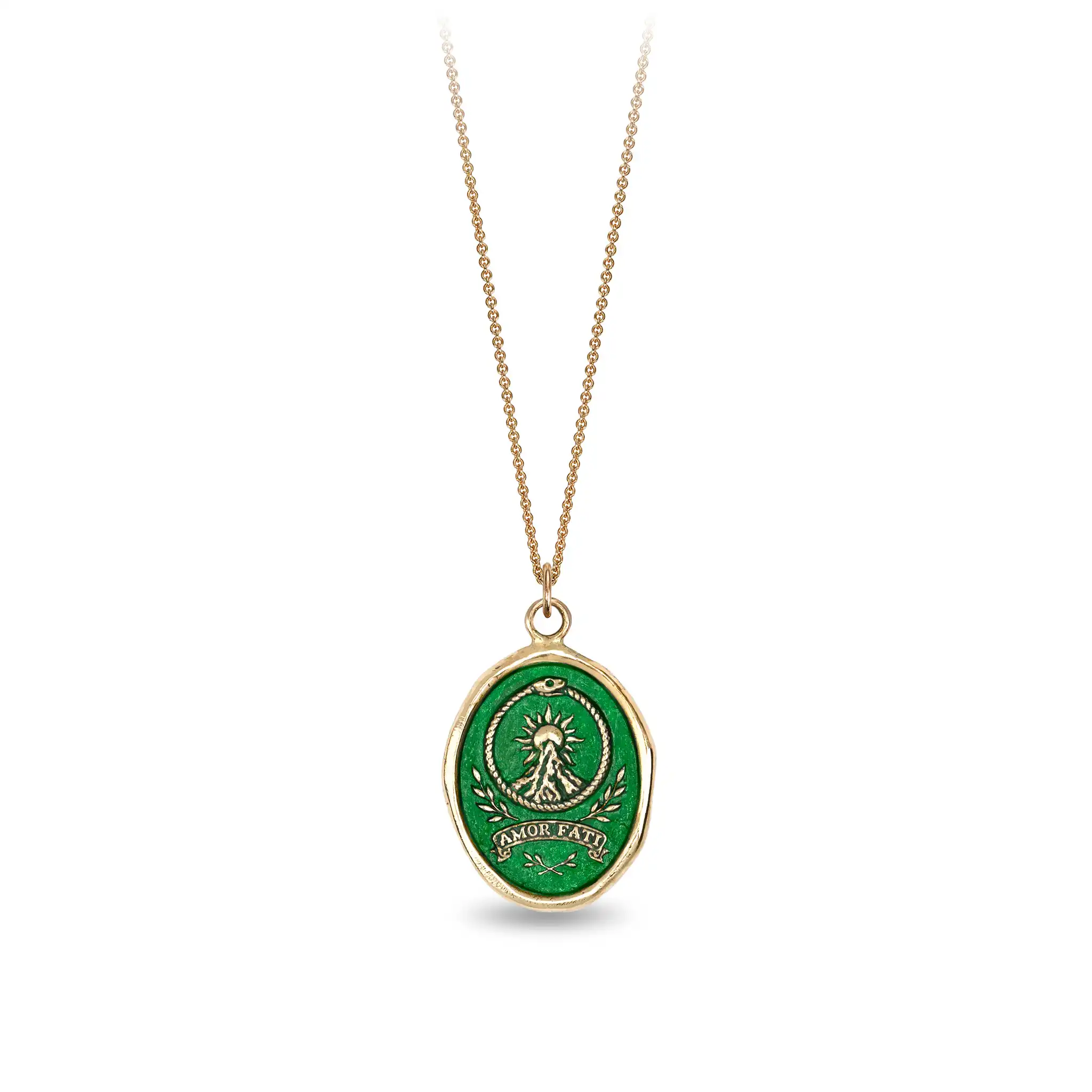 Amor Fati 14K Gold Talisman - True Colors - Image 4