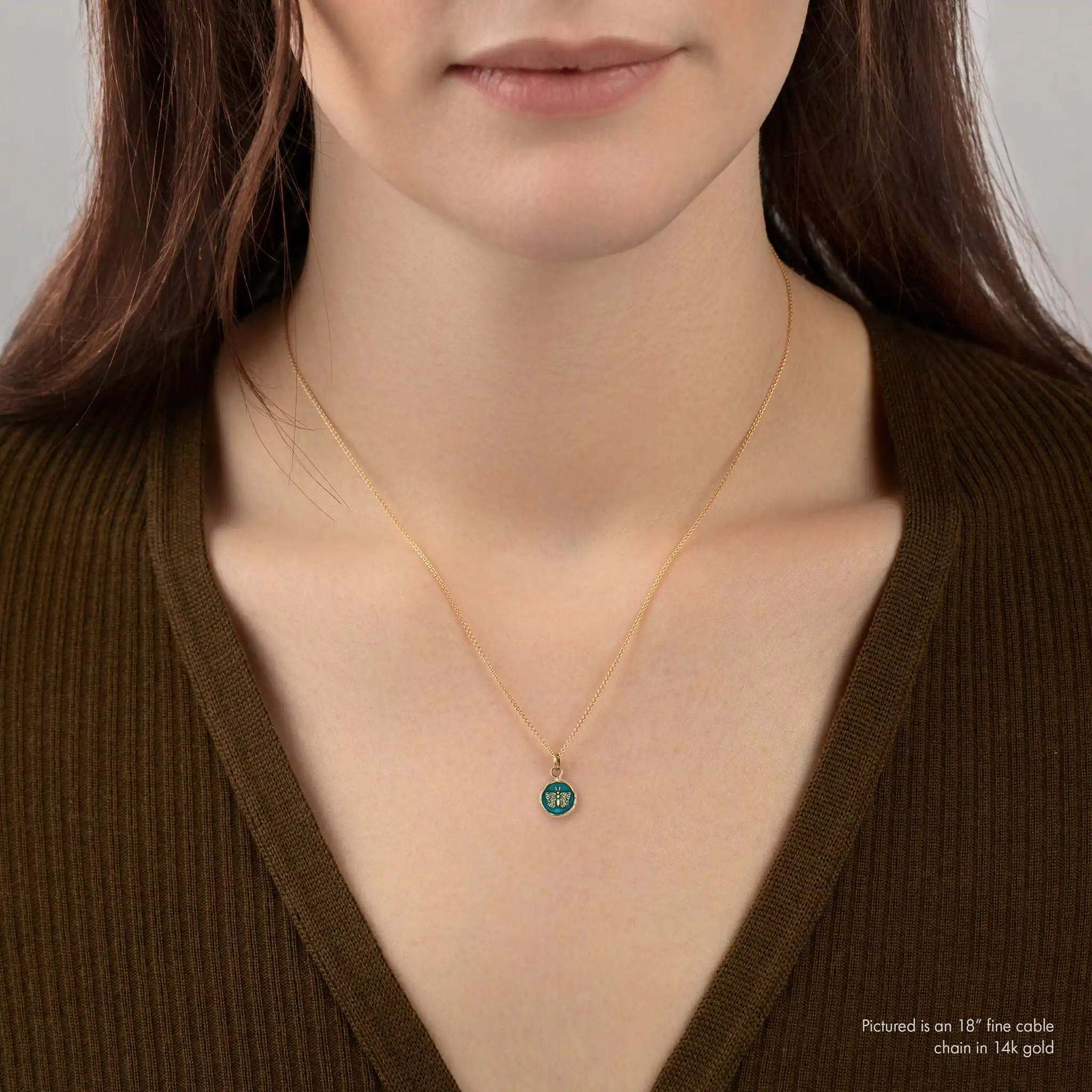 Butterfly 14K Gold Talisman - True Colors - Image 8