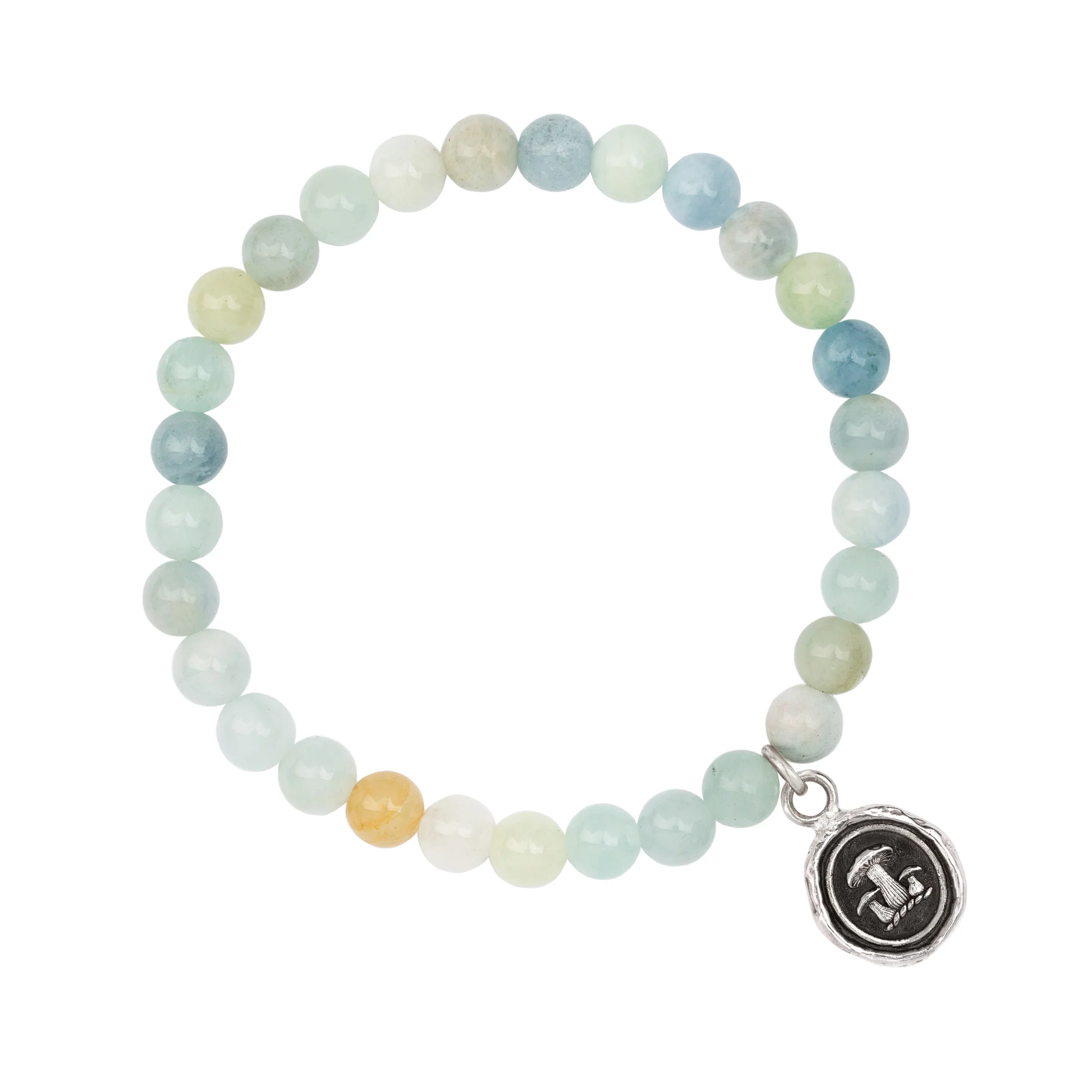 Earthy Appreciation Talisman Stretch Stone Bracelet - Image 6