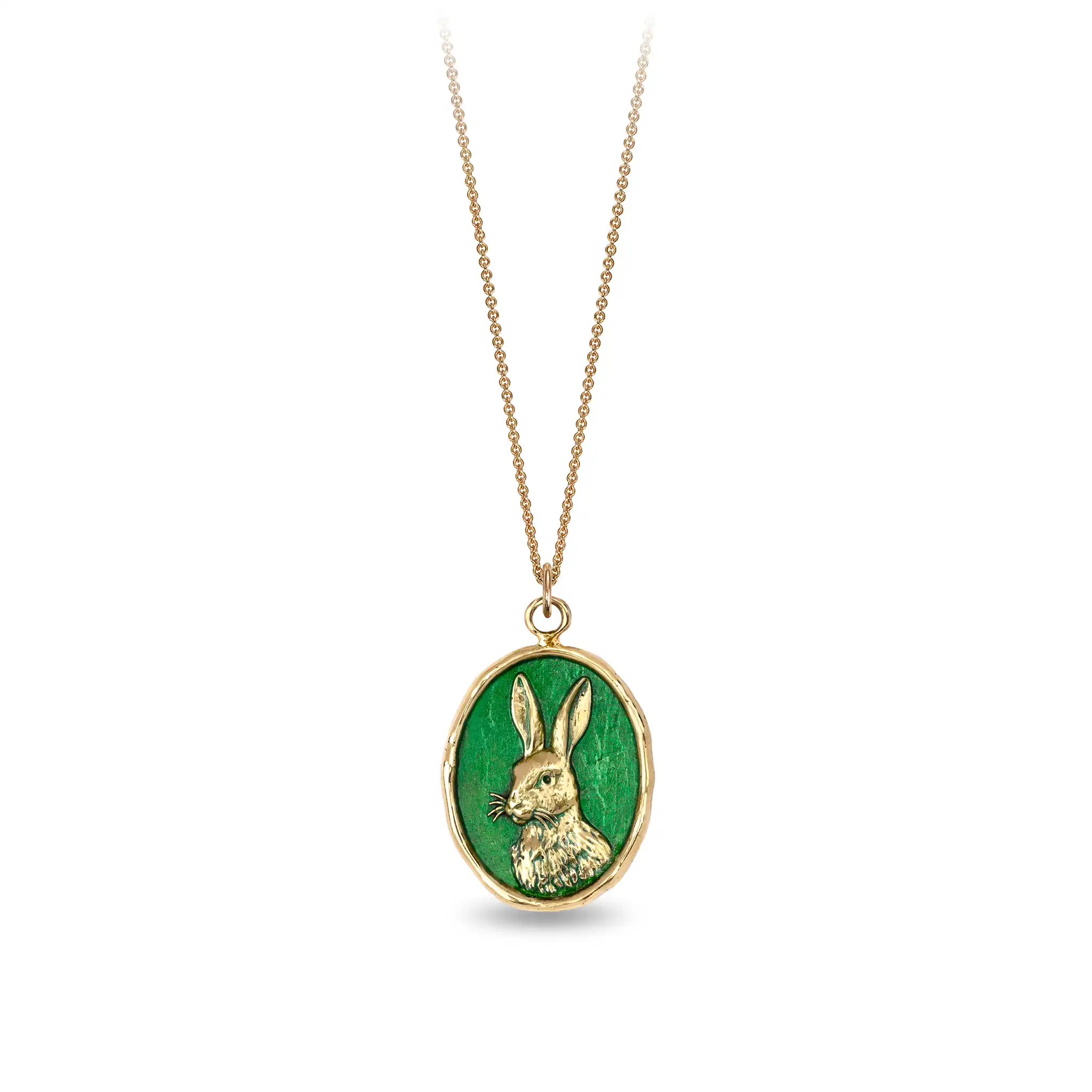 Hare 14K Gold Talisman - True Colors - Image 4