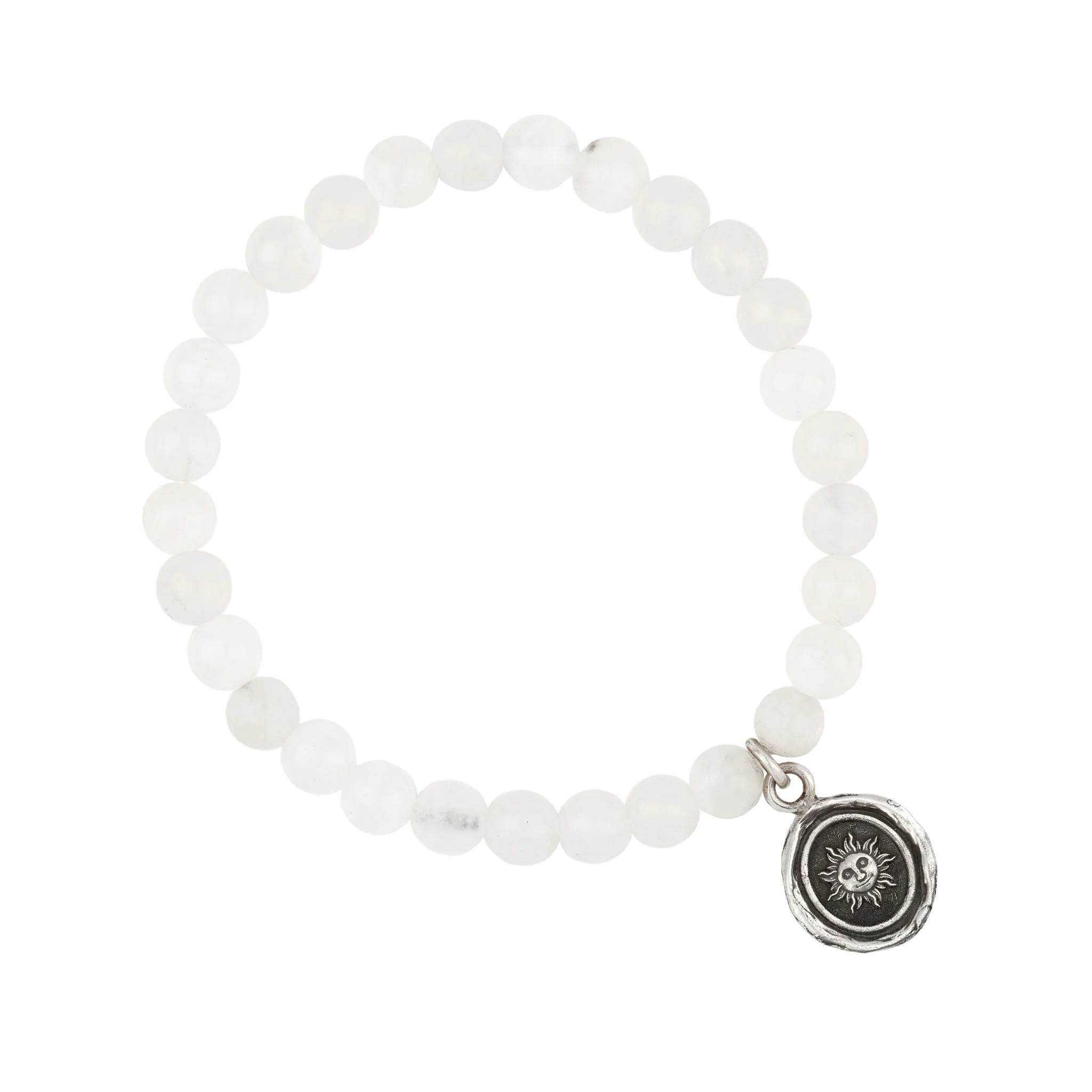 Joyful Appreciation Talisman Stretch Stone Bracelet - Image 4