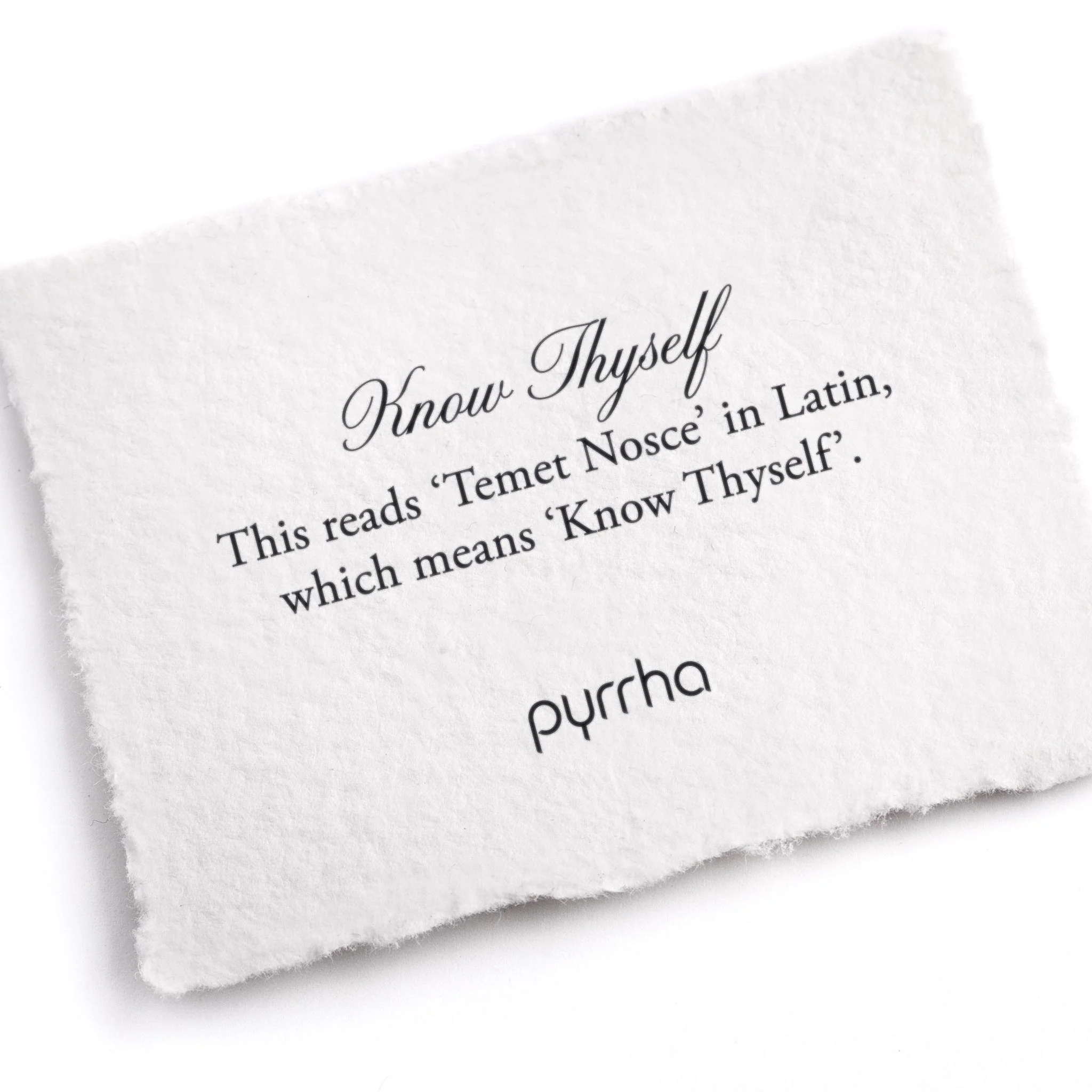Know Thyself Poesy Ring - Image 2