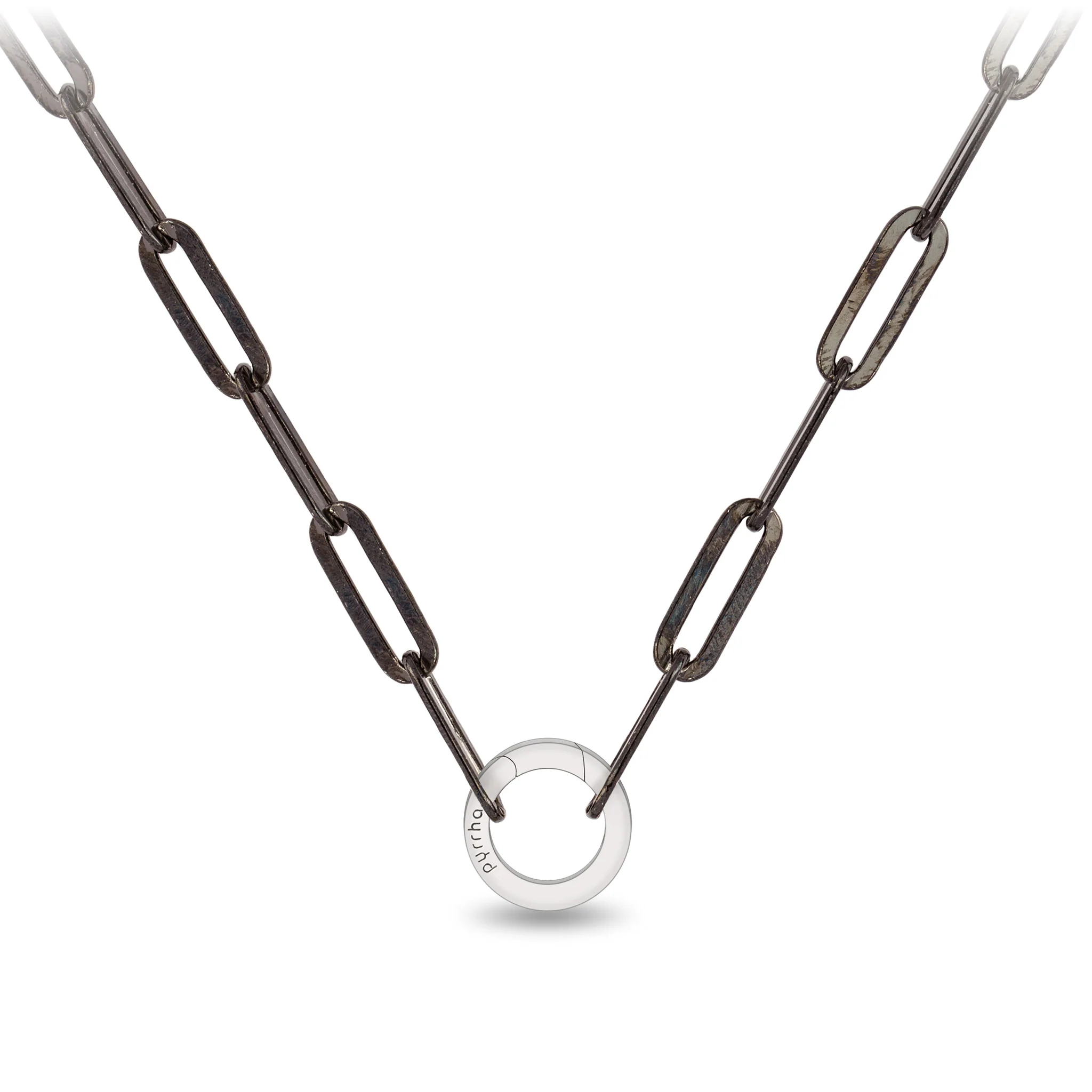 Large Paperclip Chain with Talisman Clip - Image 3