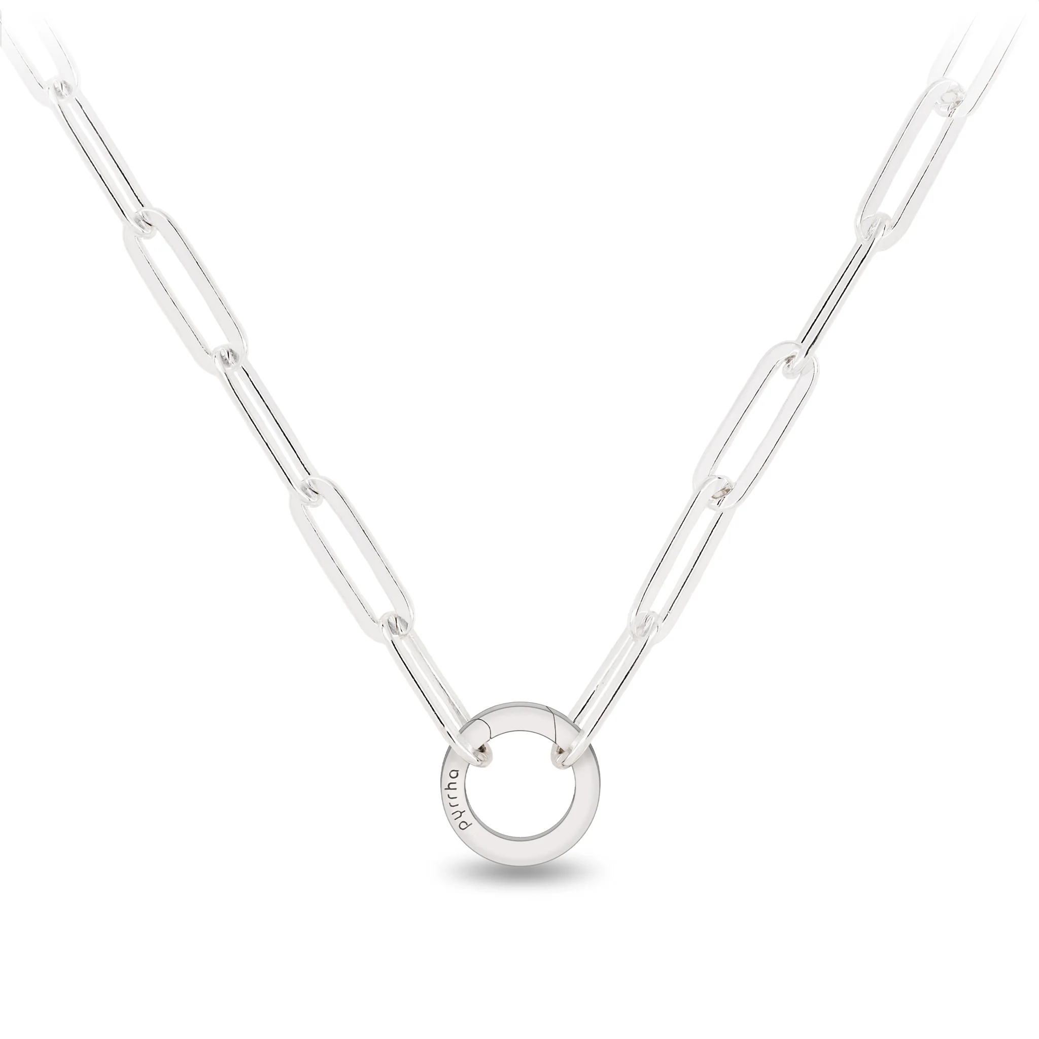 Large Paperclip Chain with Talisman Clip - Image 4