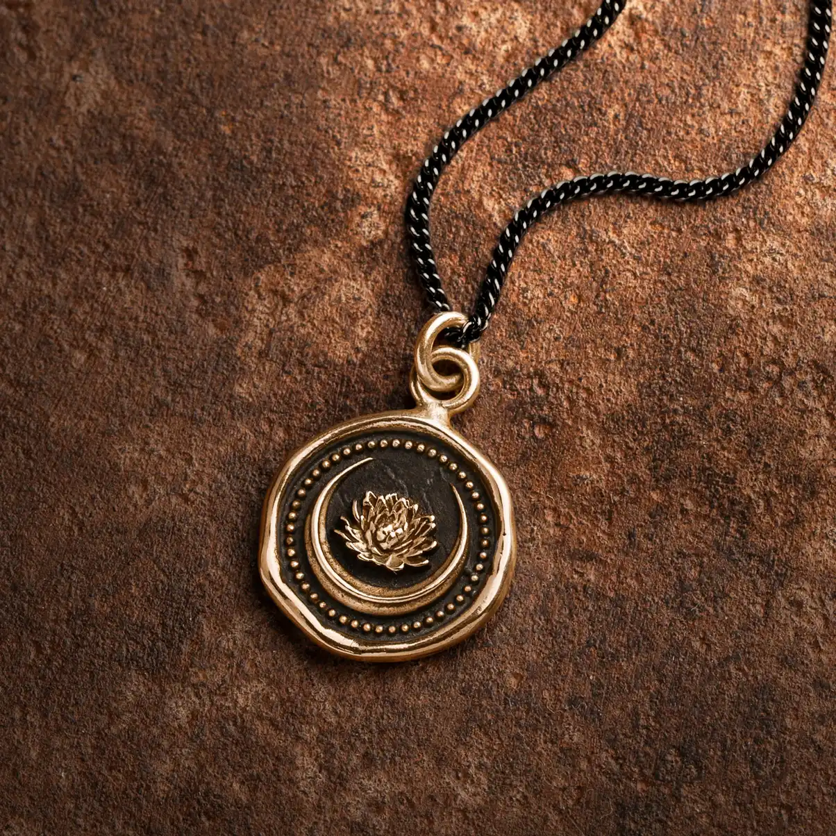 Lotus Flower - Bronze - Image 4