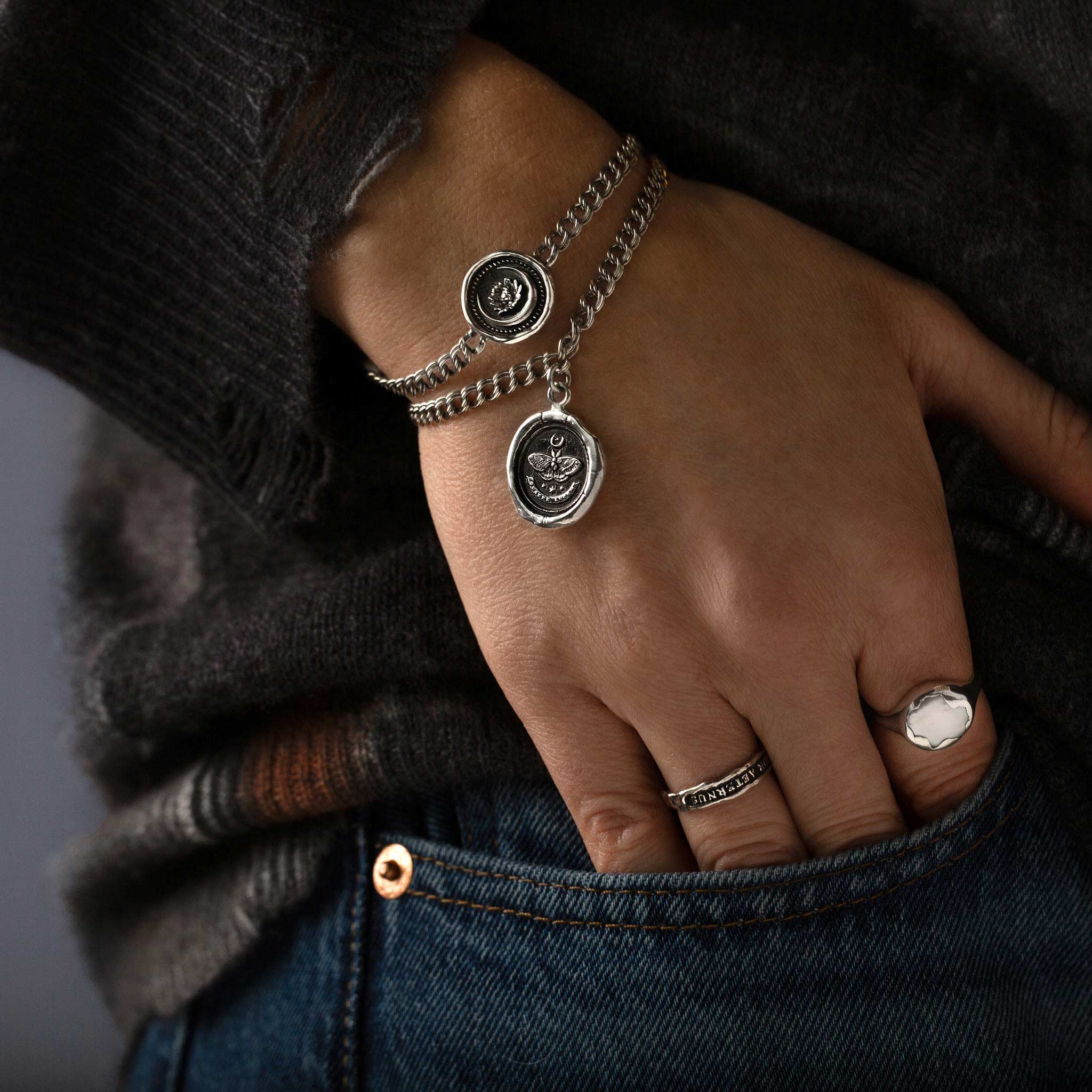 Direction Inline Talisman Bracelet - Image 3