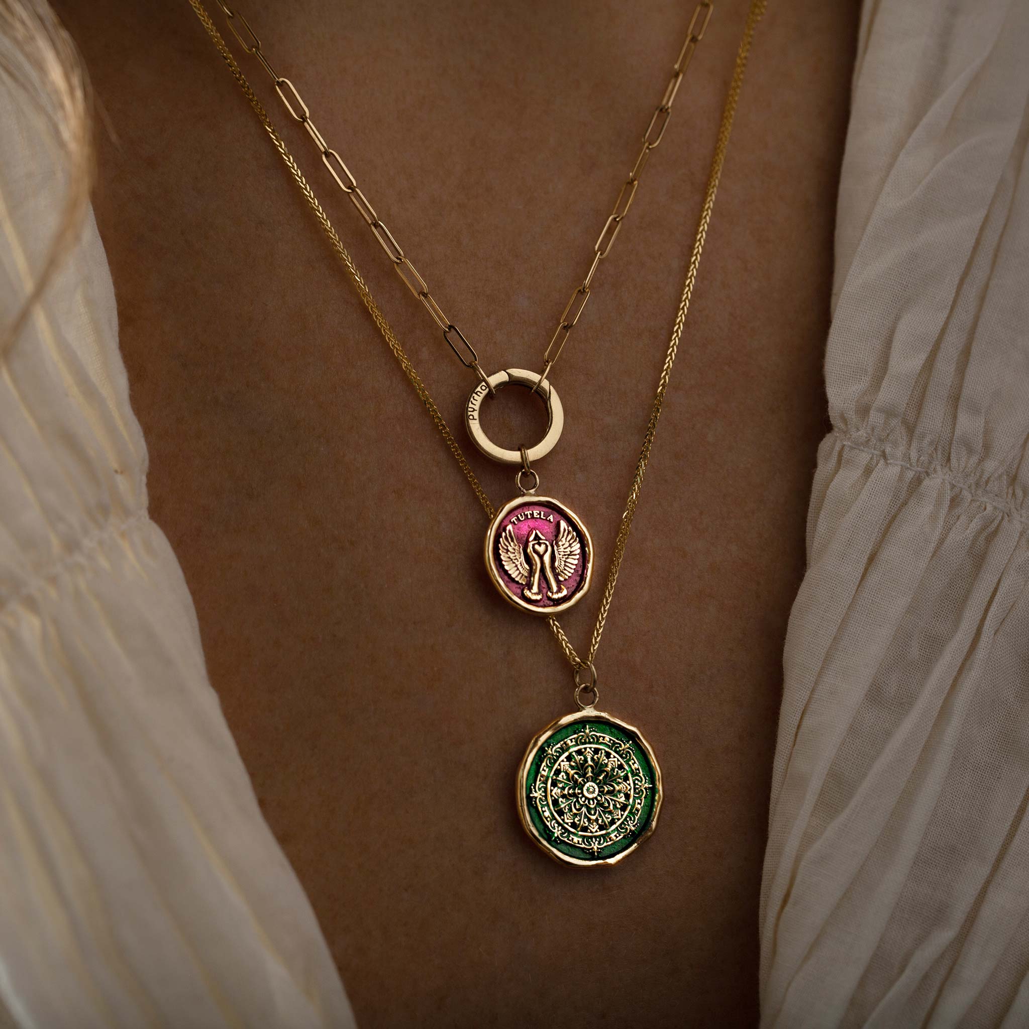 Love & Protection 14K Gold Talisman - True Colors - Image 4