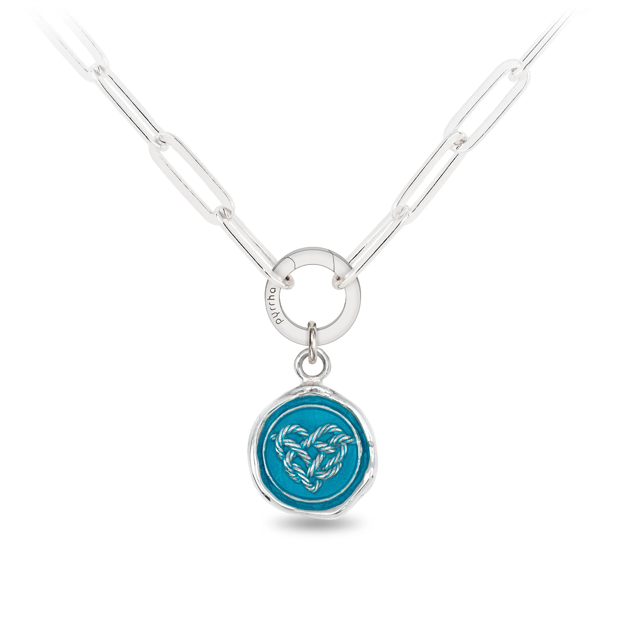 Love Knot Talisman - Capri Blue - Image 3
