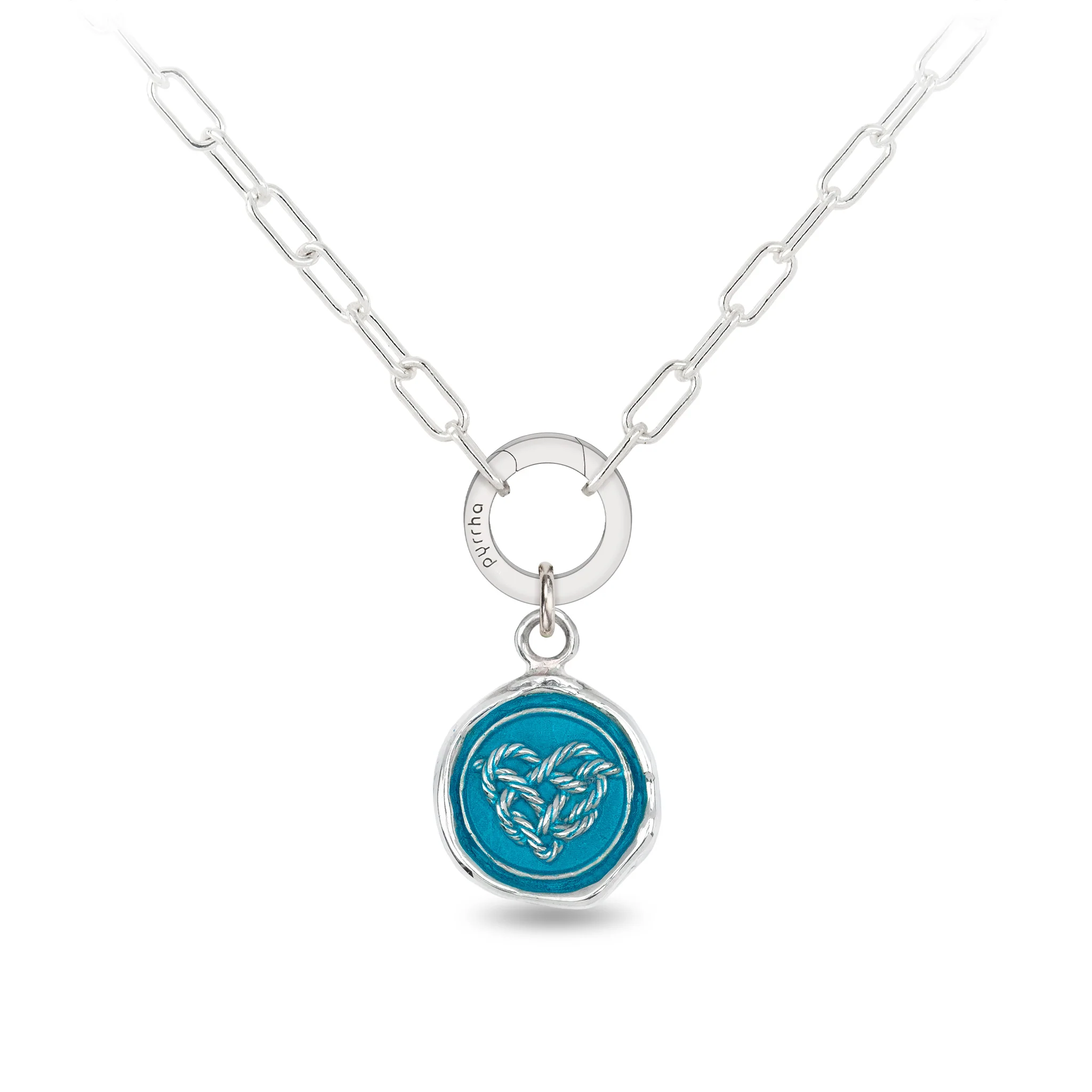 Love Knot Talisman - Capri Blue - Image 4