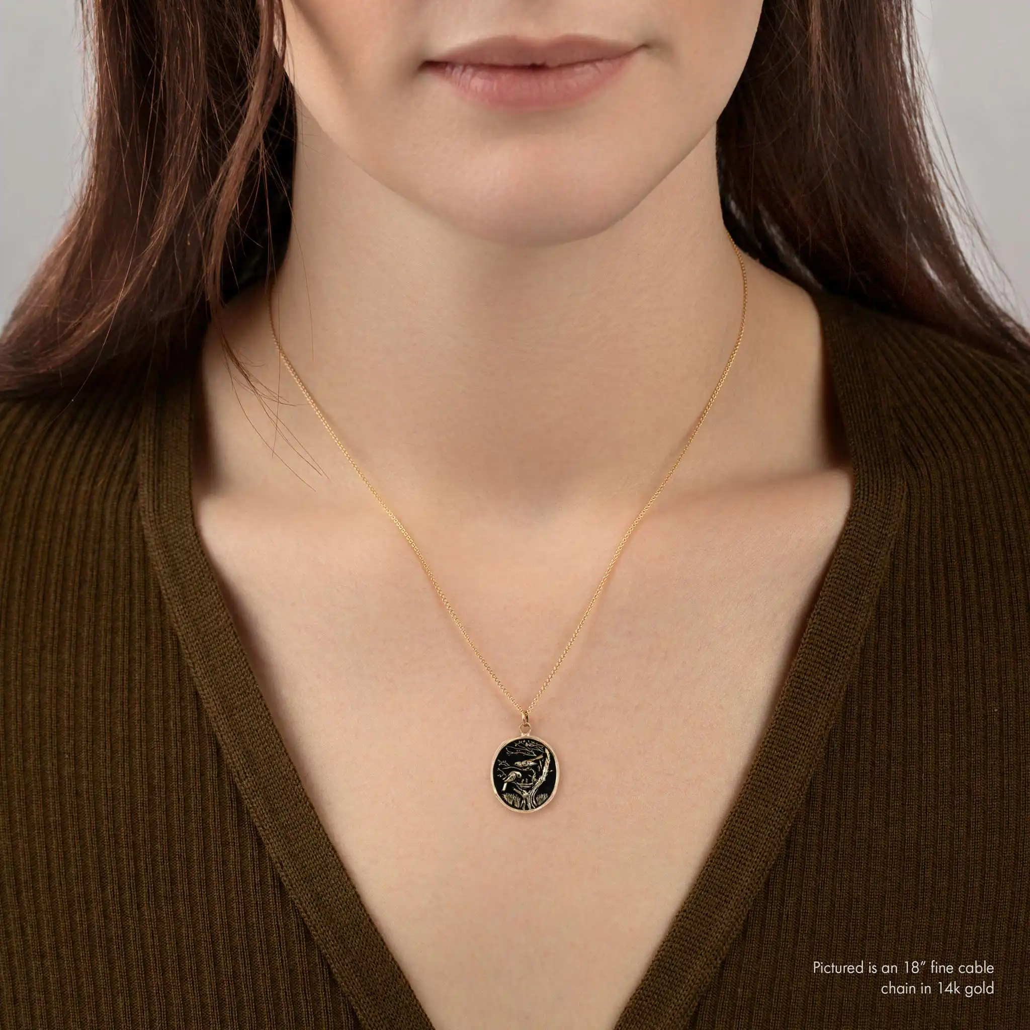 Love Makes a Home 14K Gold Talisman - Image 4
