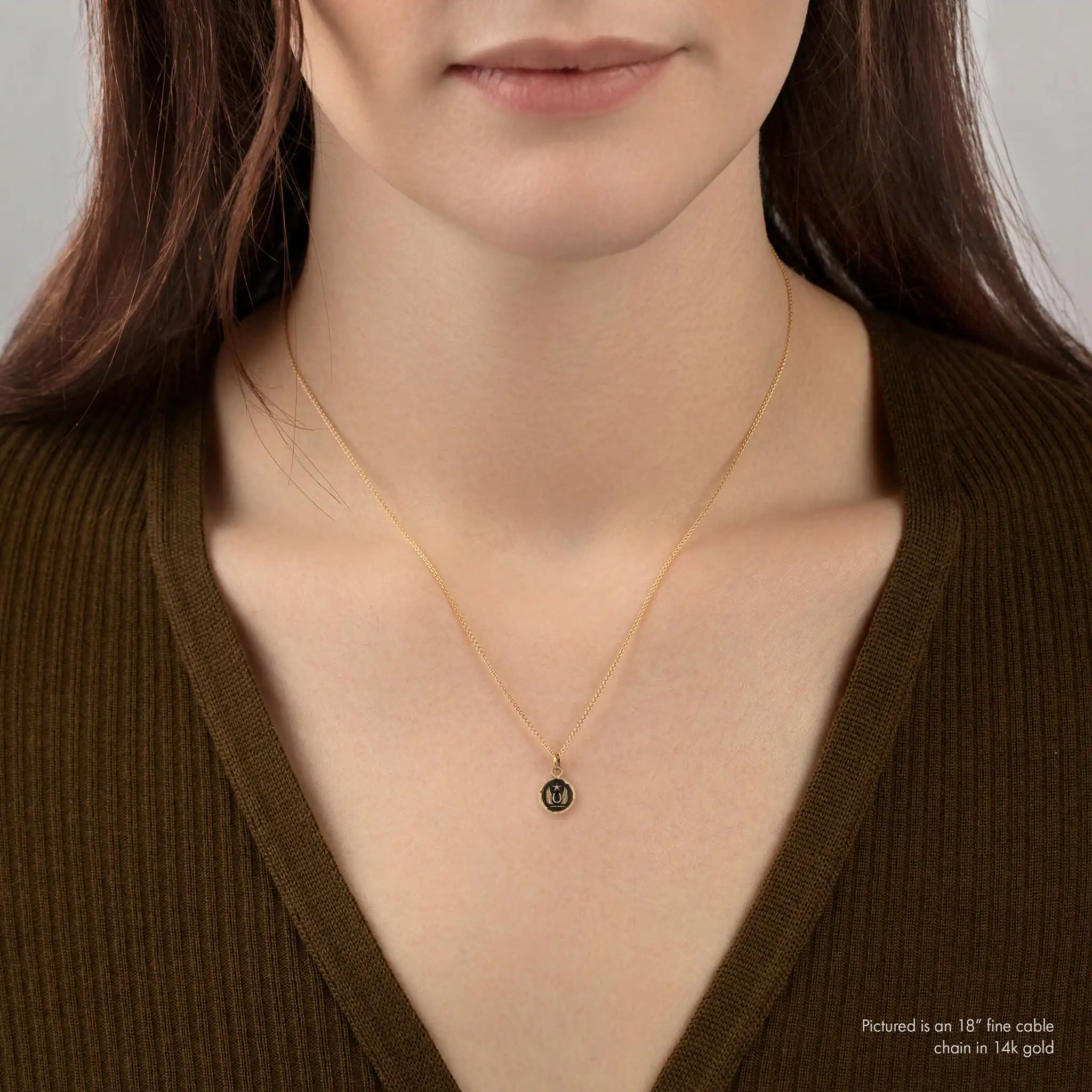 Luck & Protection 14K Gold Talisman - Image 4