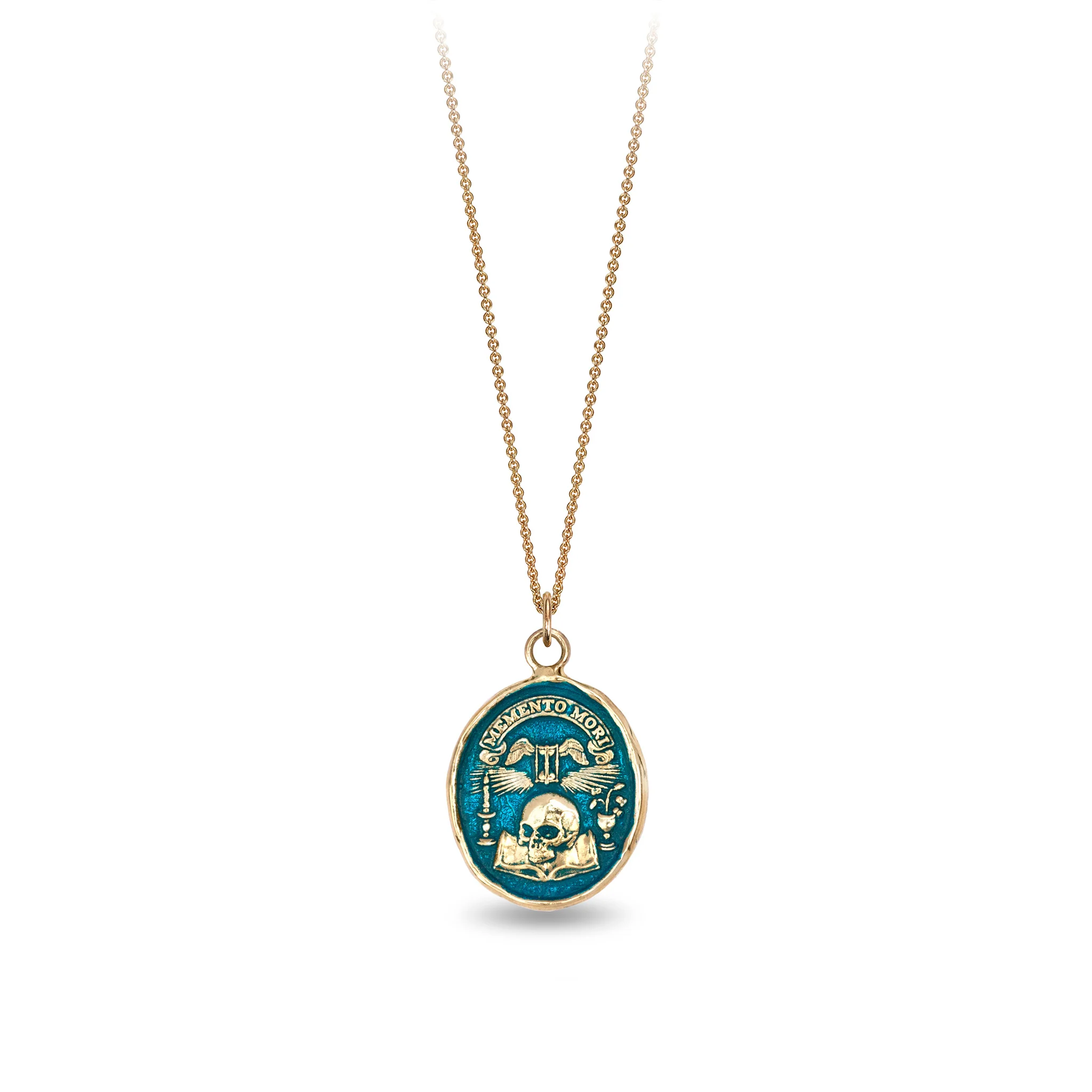 Memento Mori 14K Gold Talisman - True Colors - Image 3
