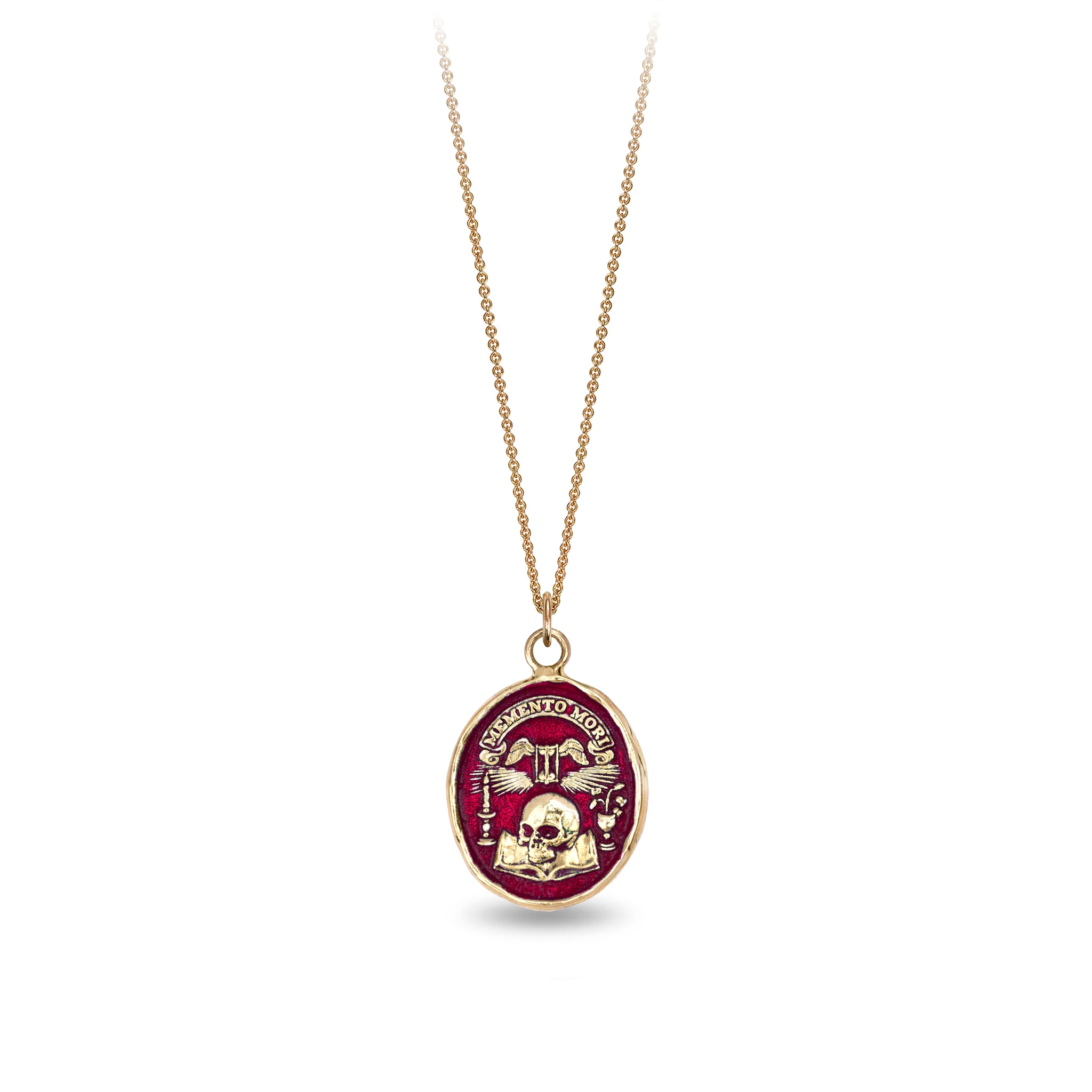 Memento Mori 14K Gold Talisman - True Colors - Image 4