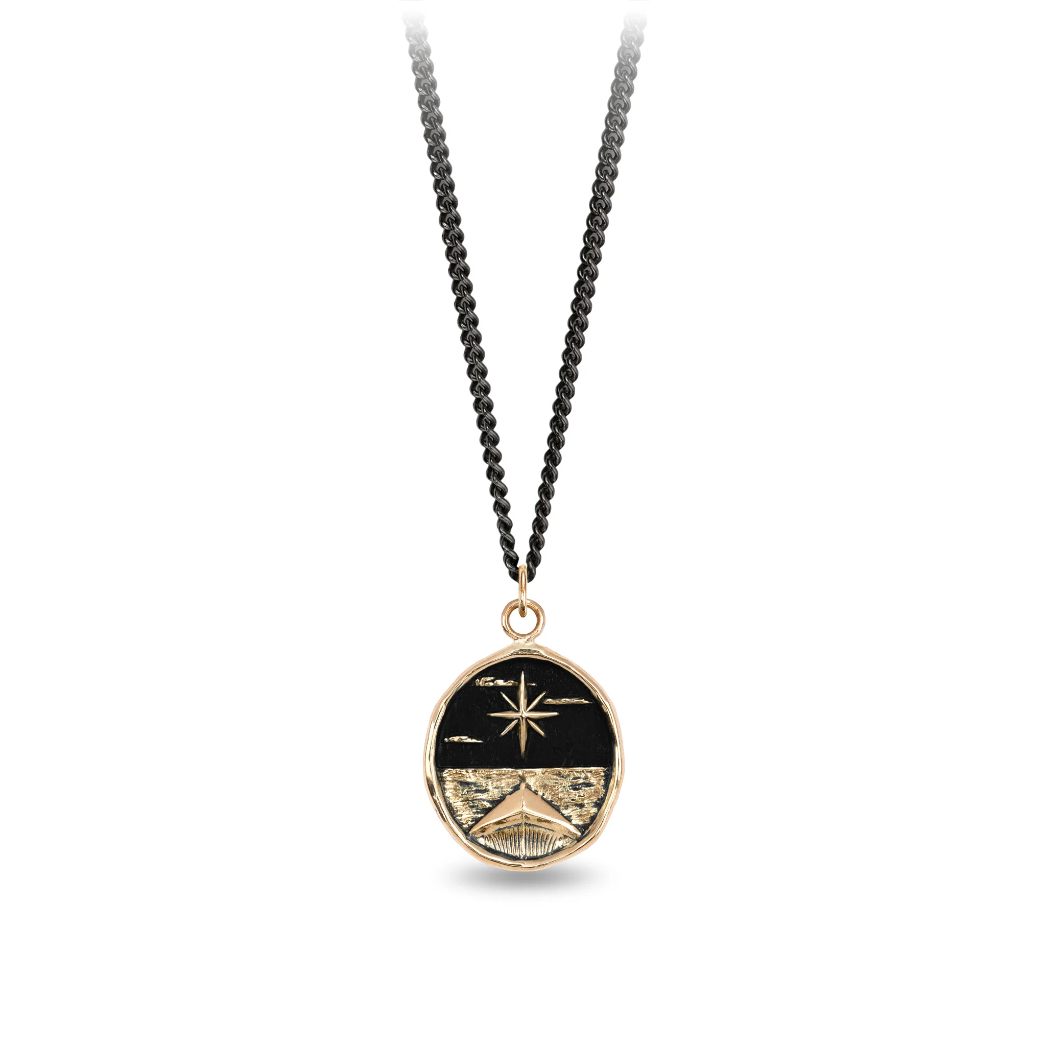 North Star 14K Gold Talisman - Image 3