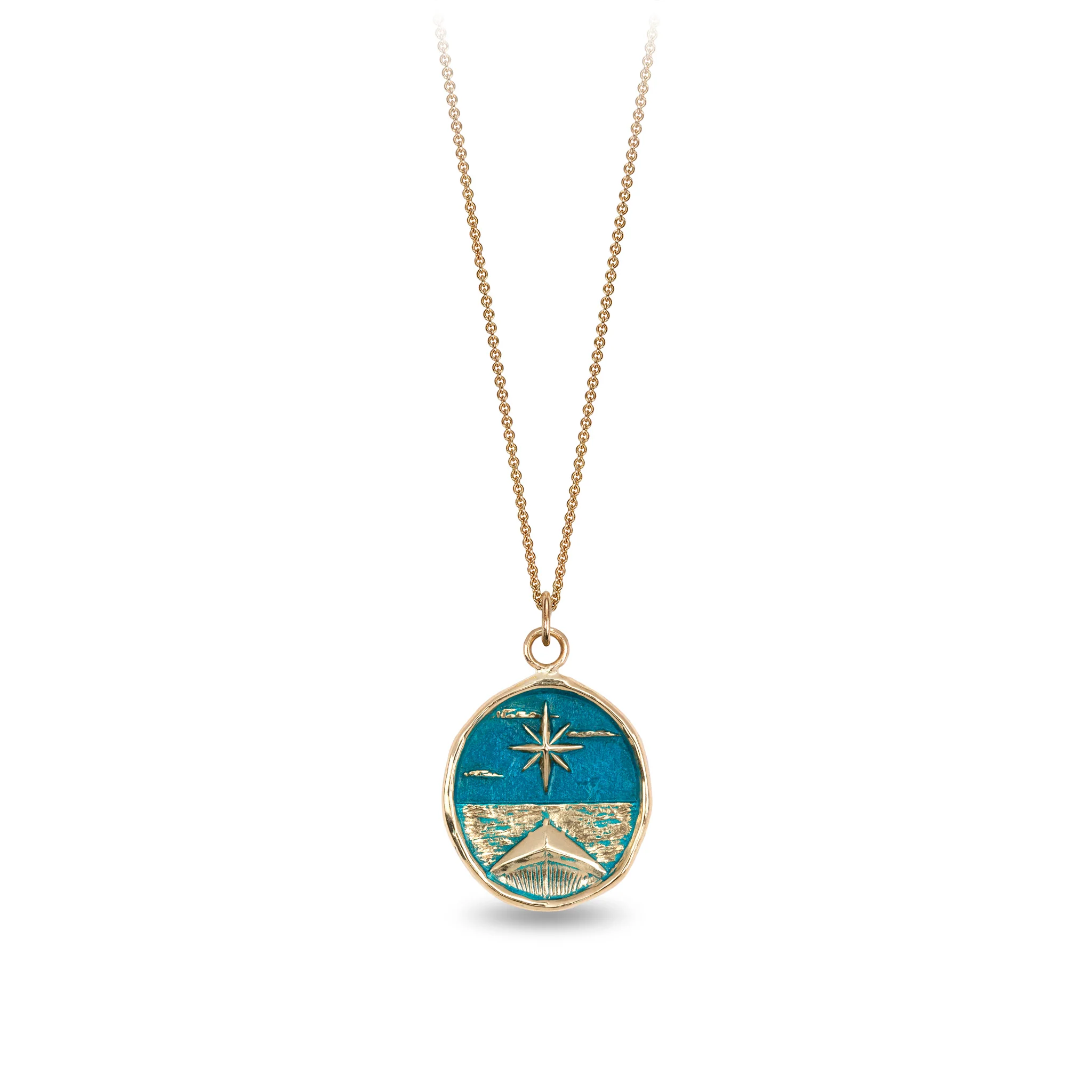 North Star 14K Gold Talisman - True Colors - Image 3