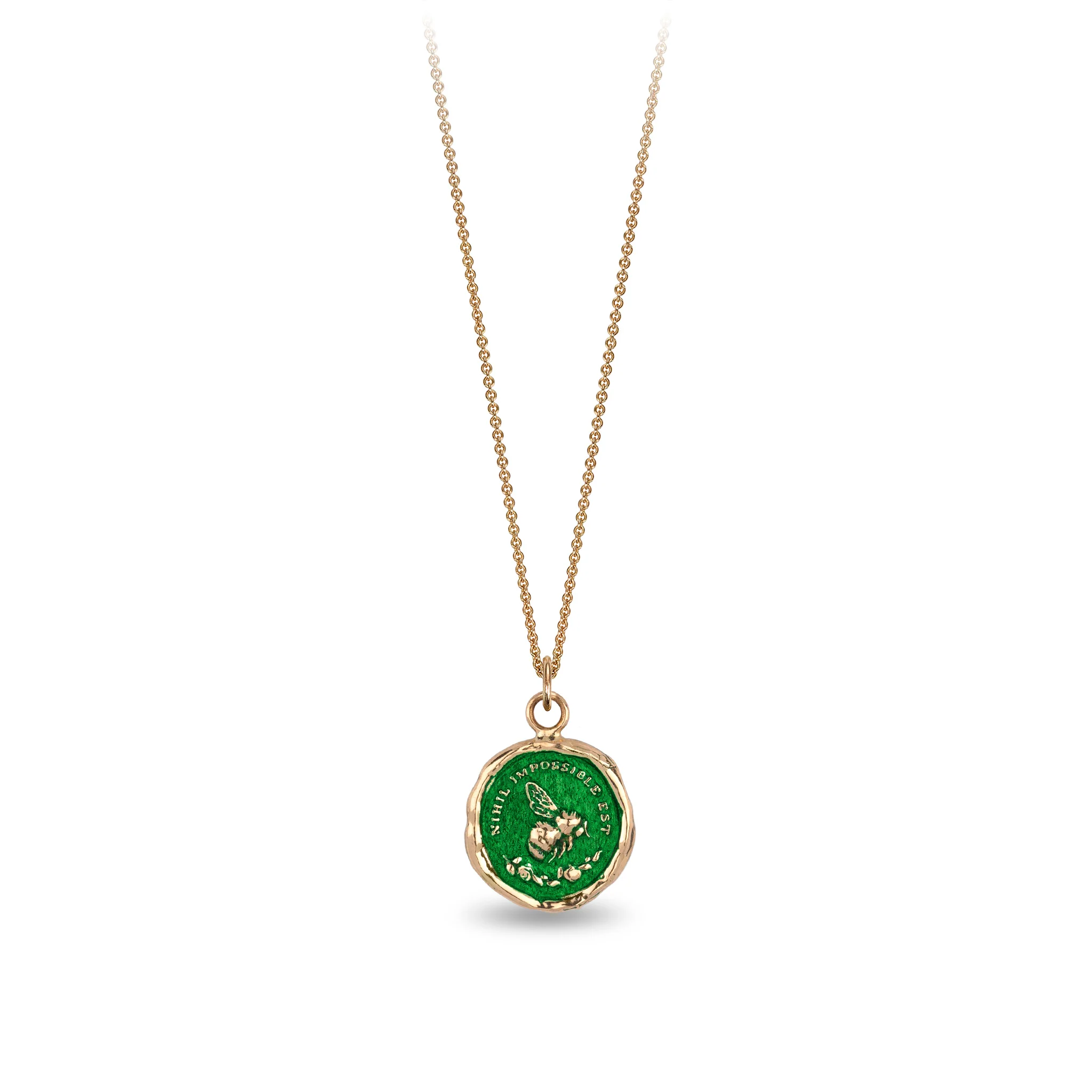 Nothing is Impossible 14K Gold Talisman - True Colors