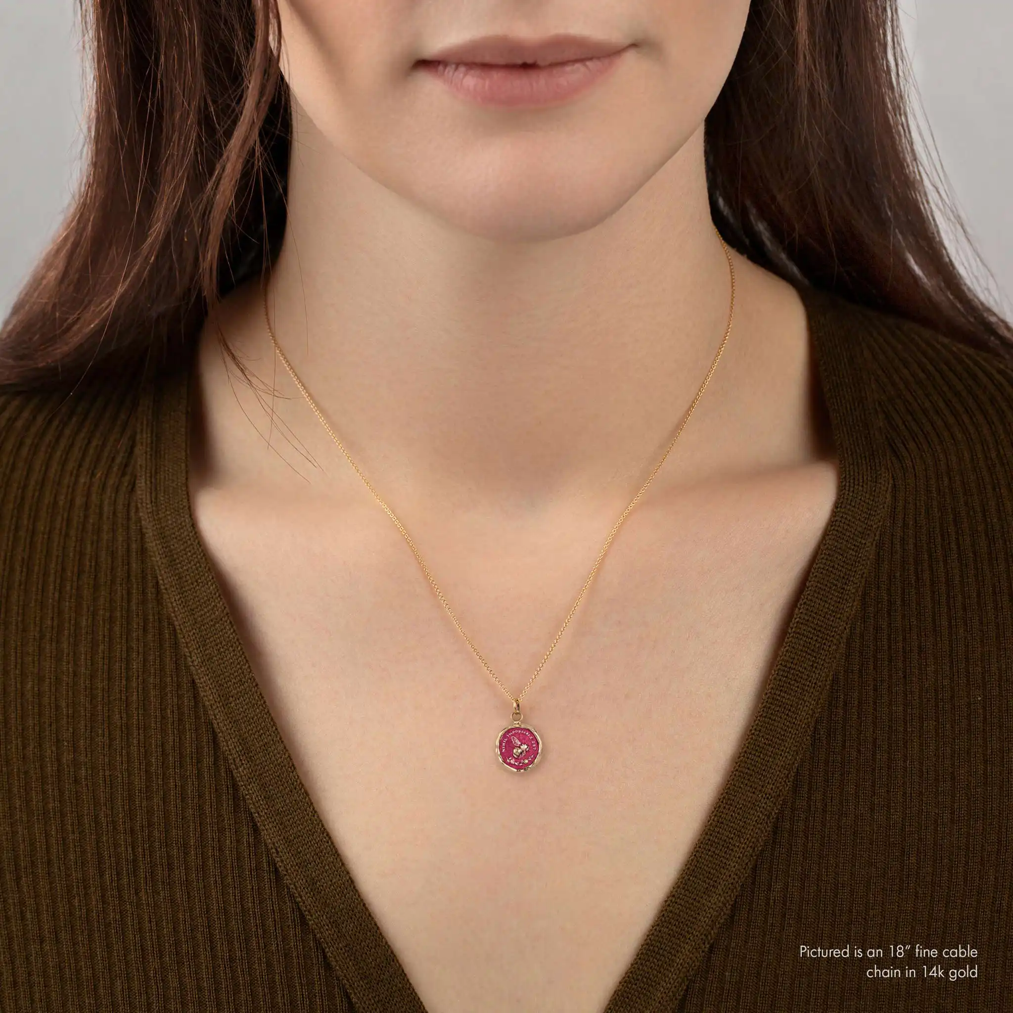 Nothing is Impossible 14K Gold Talisman - True Colors - Image 6