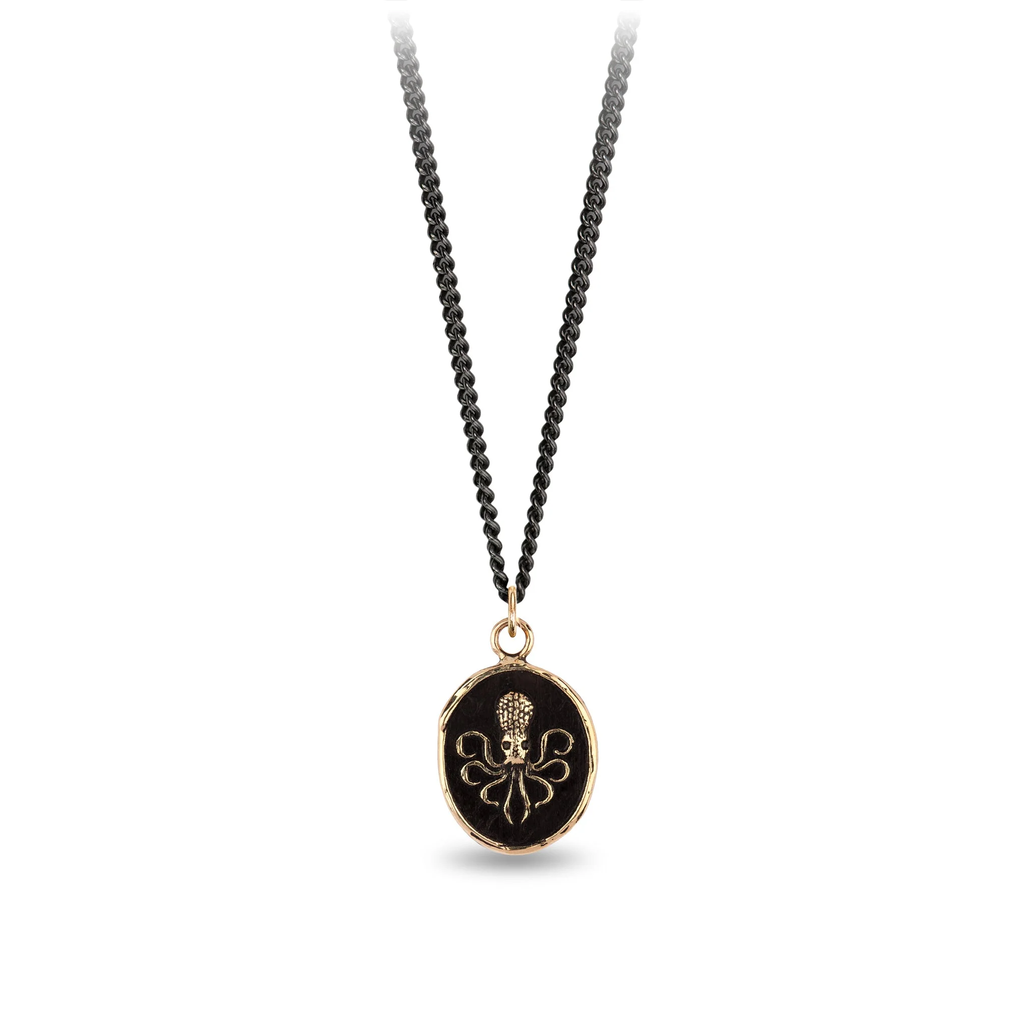 Octopus 14K Gold Talisman - Image 3