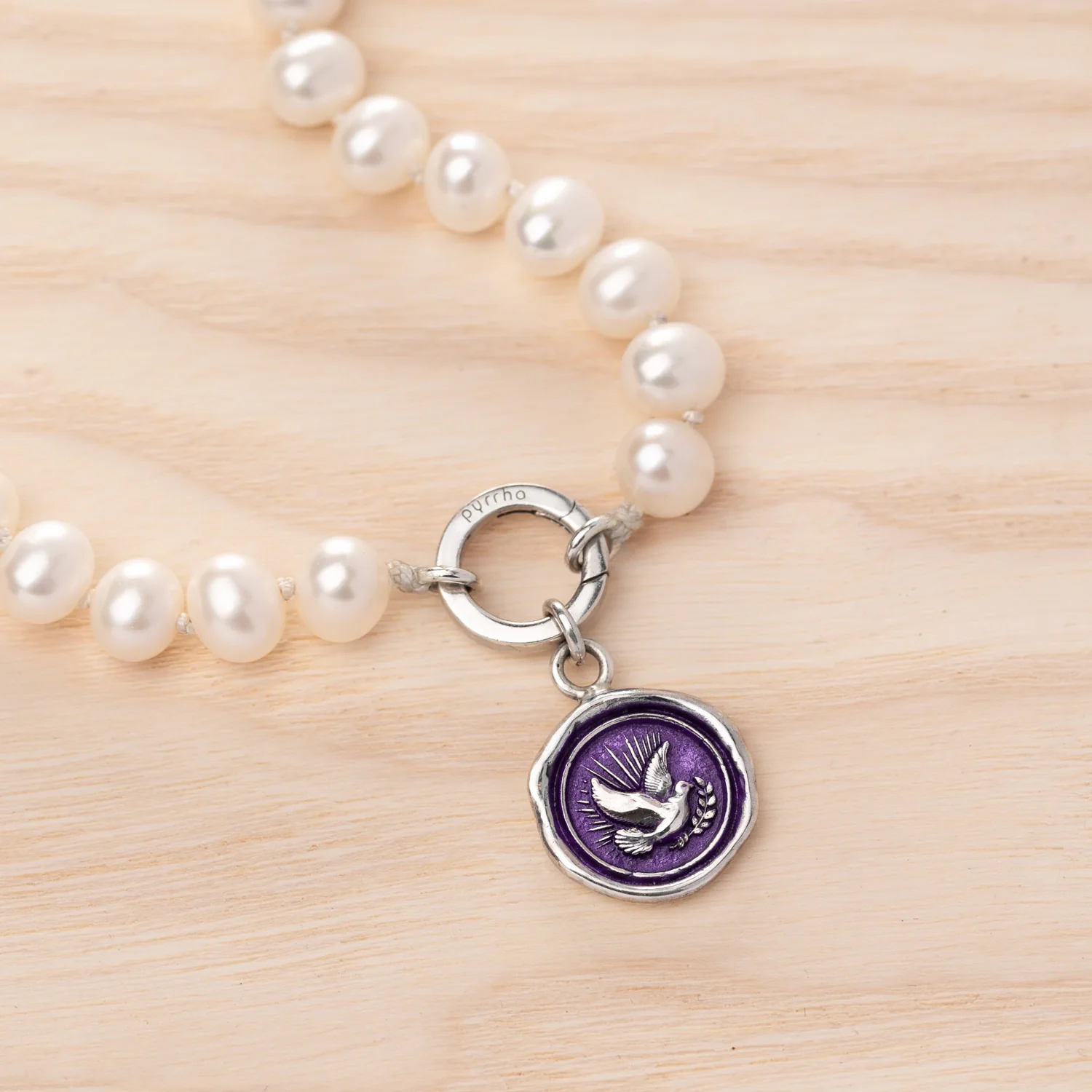 Peace Dove Talisman - Mystic Violet - Image 4