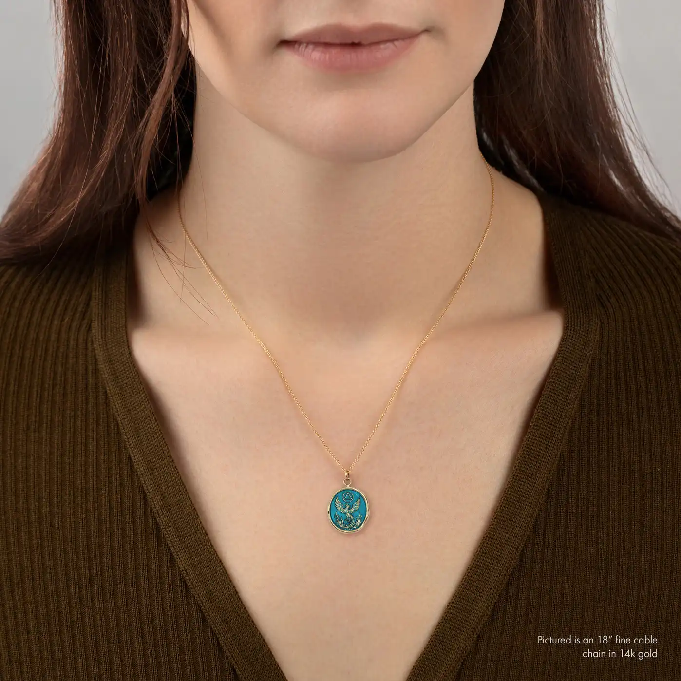 Recovery 14K Gold Talisman - True Colors - Image 5
