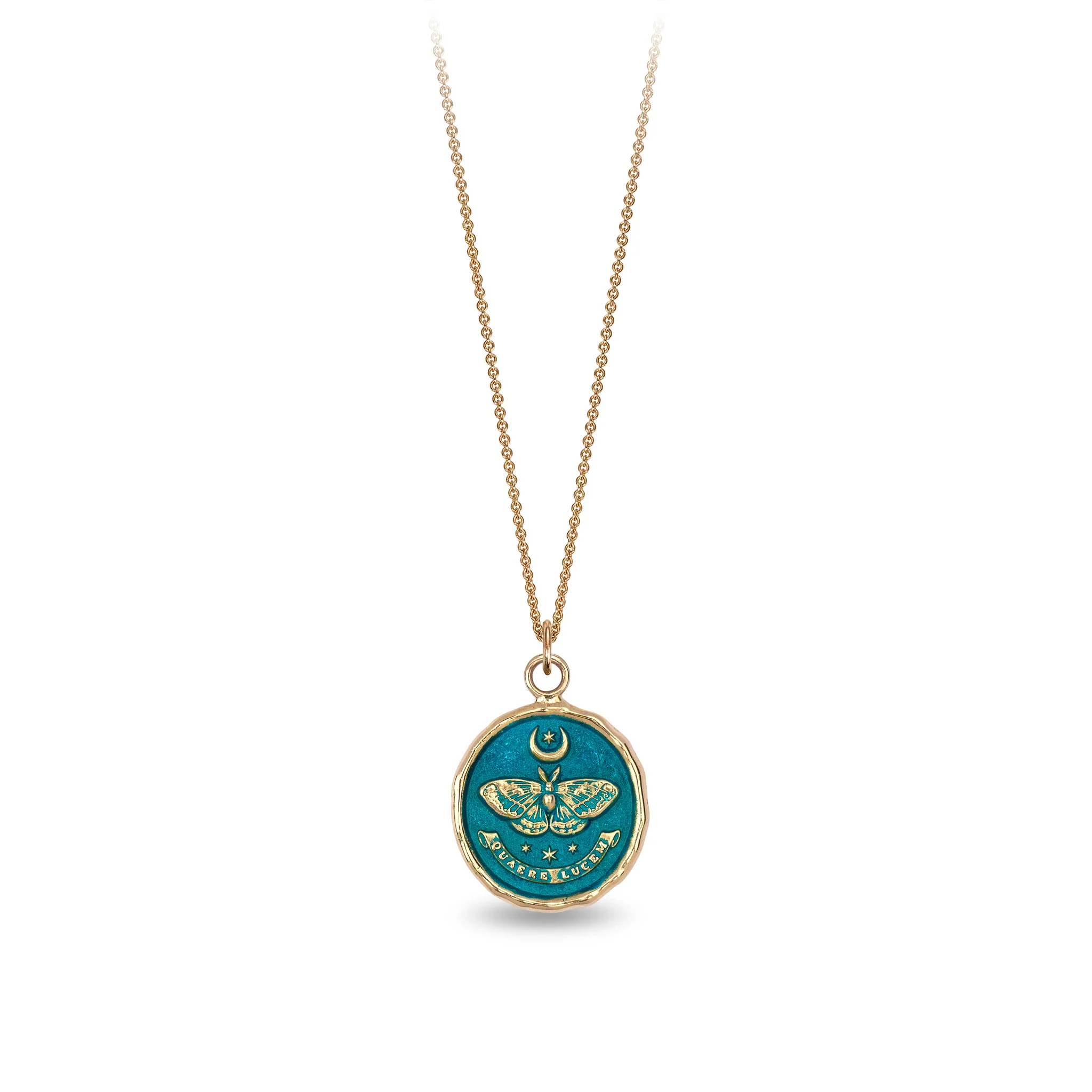 Seek the Light 14K Gold Talisman - True Colors - Image 4
