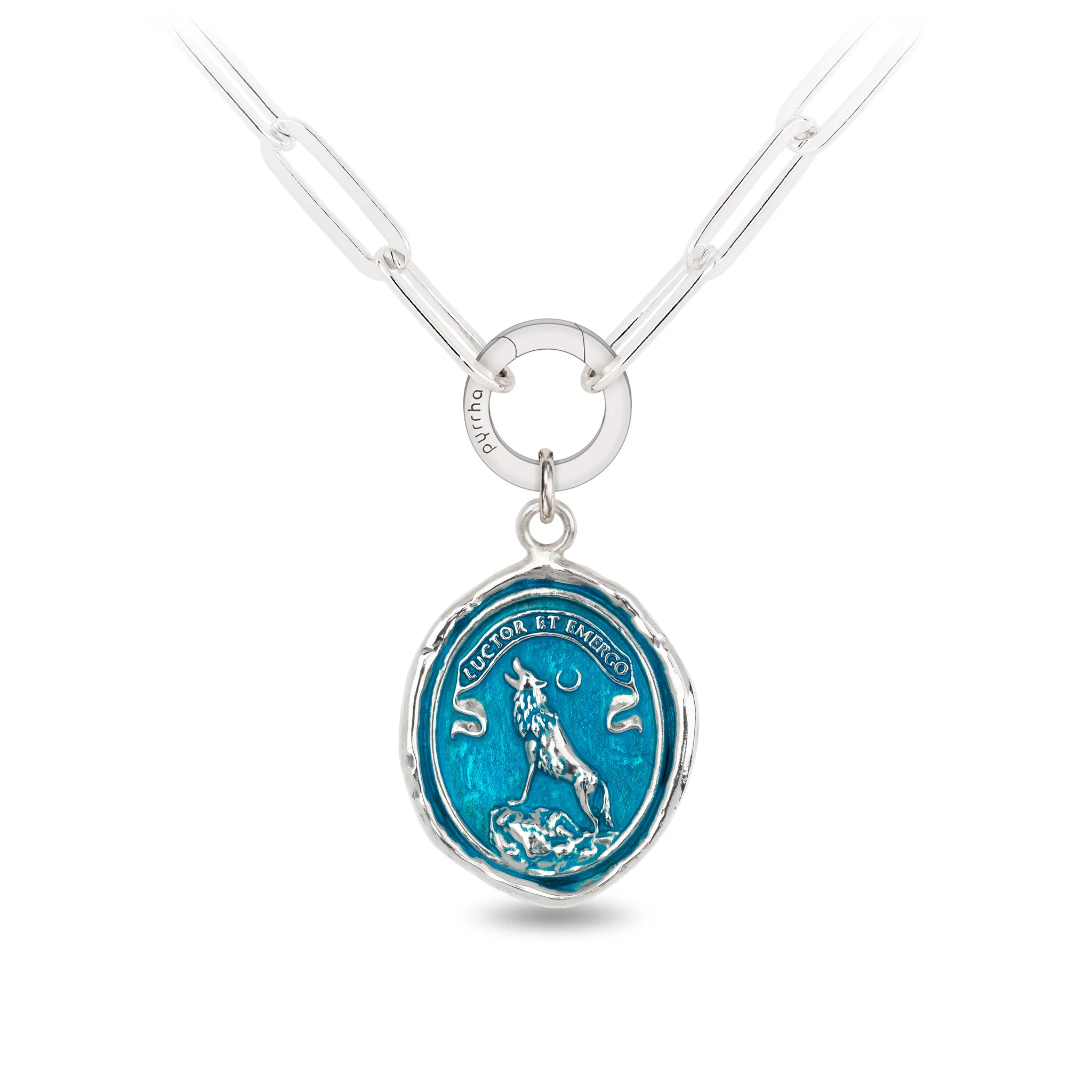 Struggle and Emerge Talisman - Capri Blue - Image 3