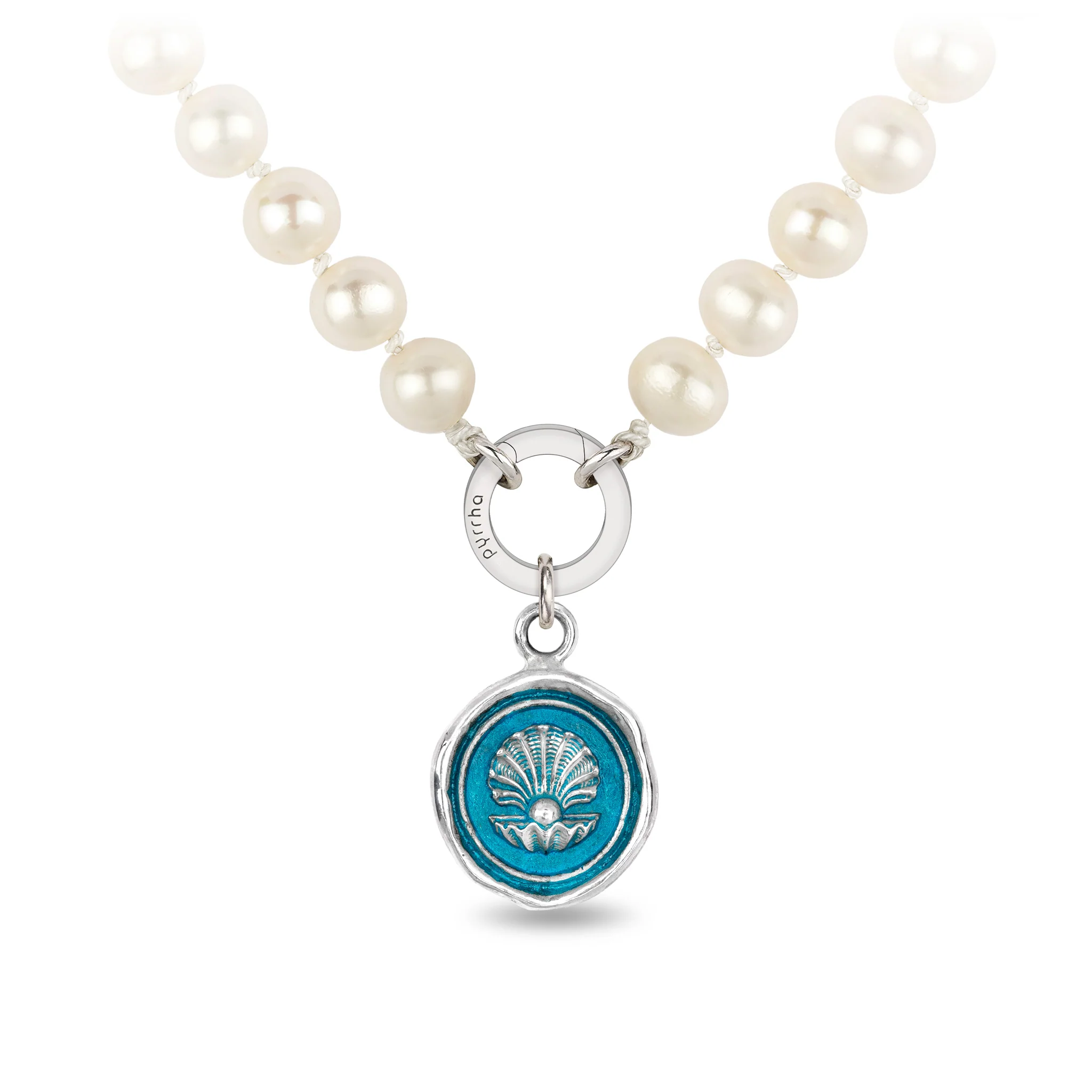 The World is Your Oyster Talisman - Capri Blue - Image 4