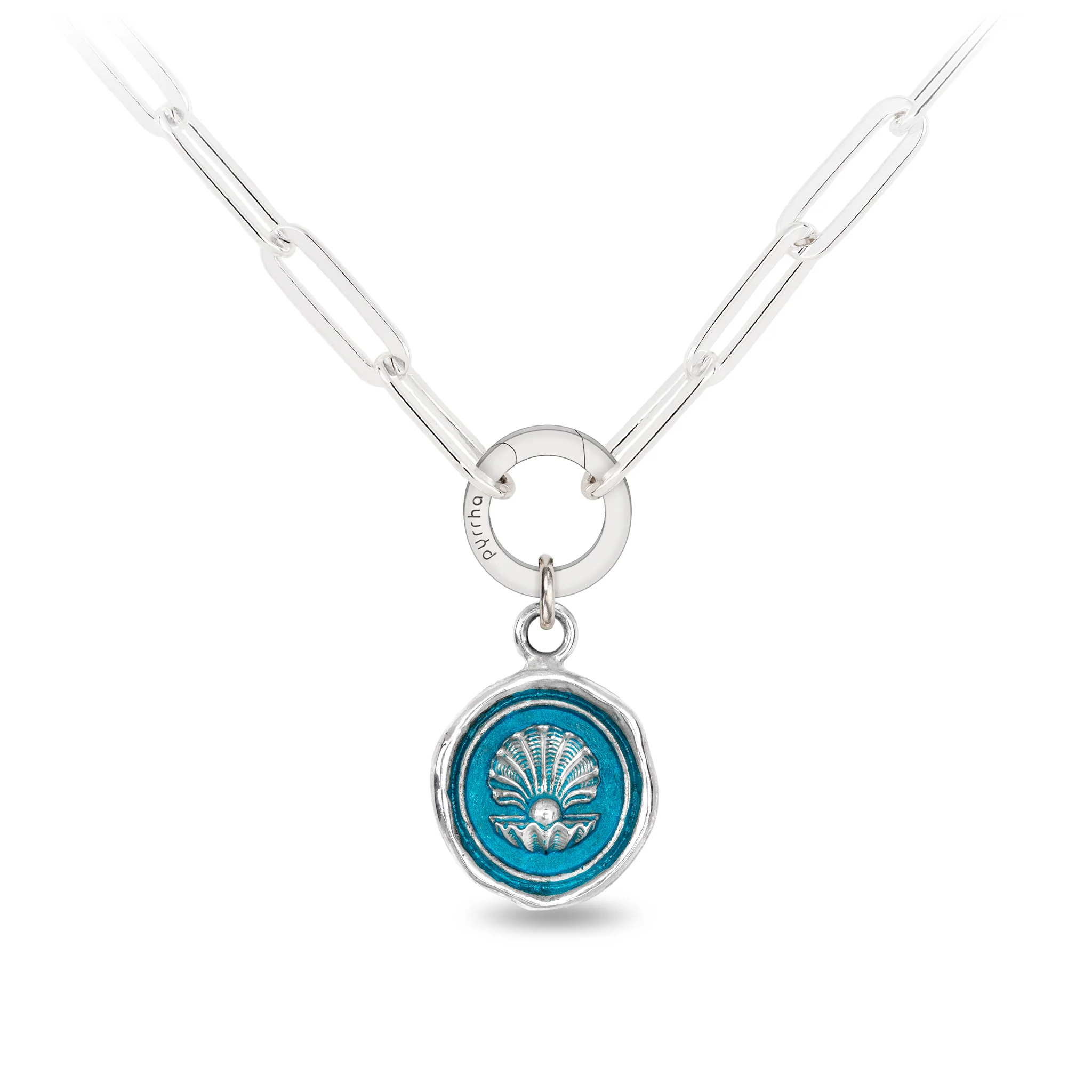 The World is Your Oyster Talisman - Capri Blue - Image 5