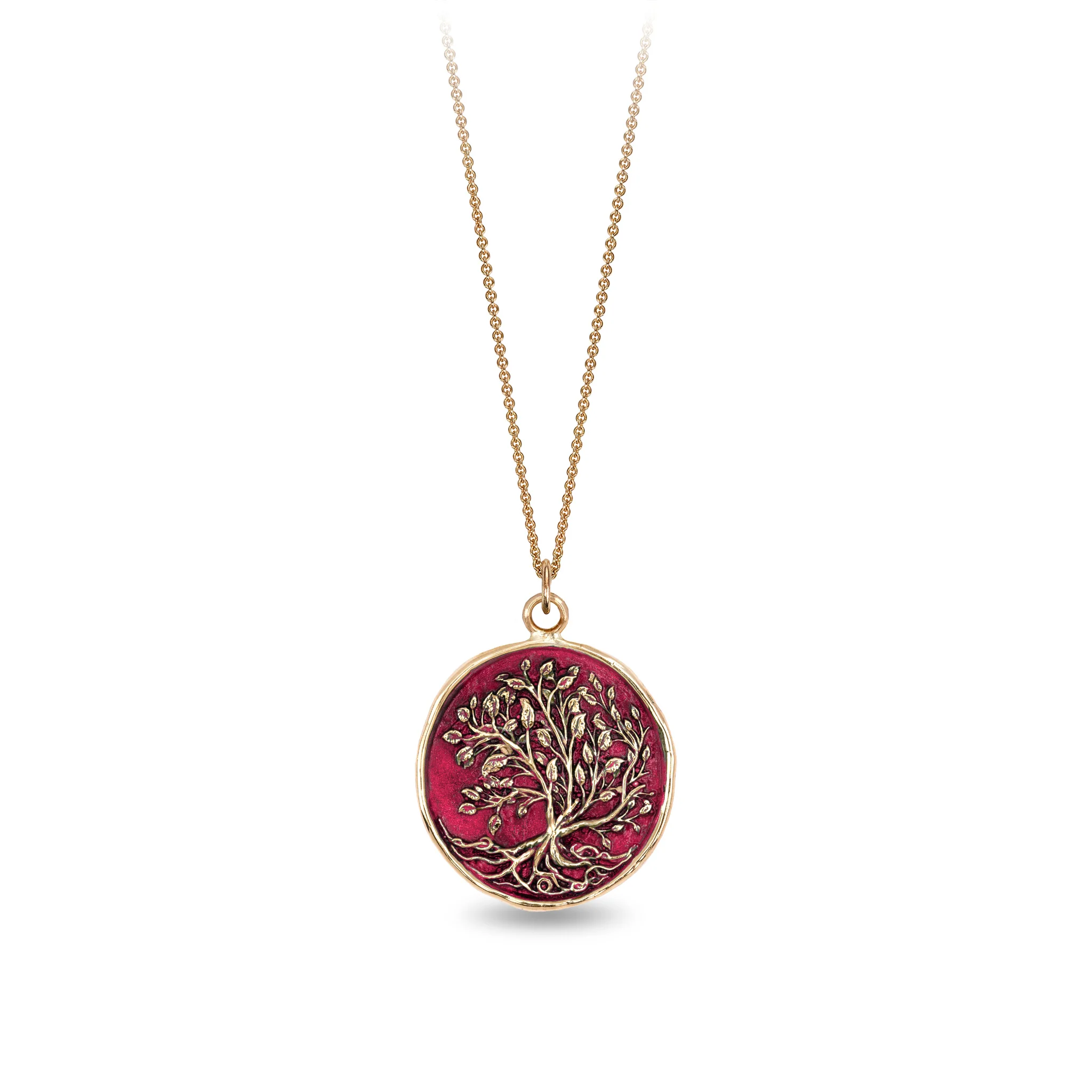 Tree of Life 14K Gold Talisman - True Colors - Image 4