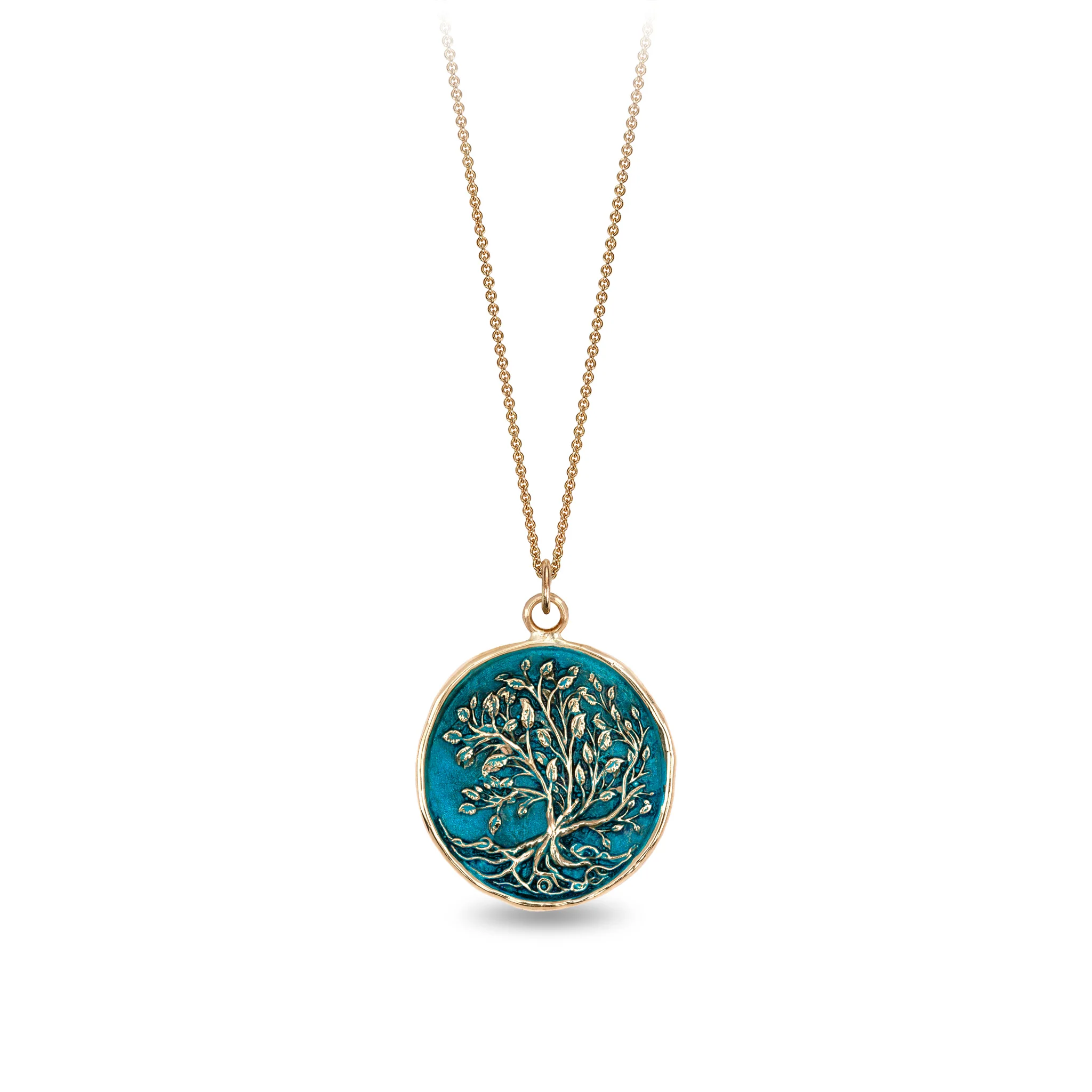 Tree of Life 14K Gold Talisman - True Colors - Image 5