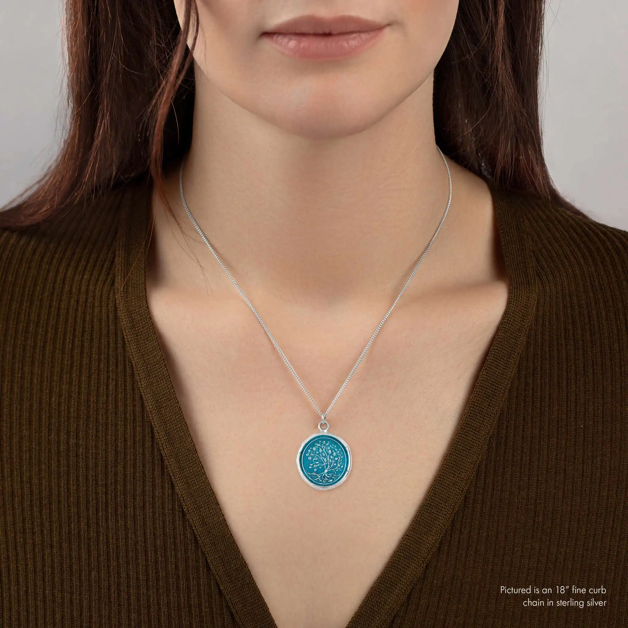 Tree of Life Talisman - Capri Blue - Image 7