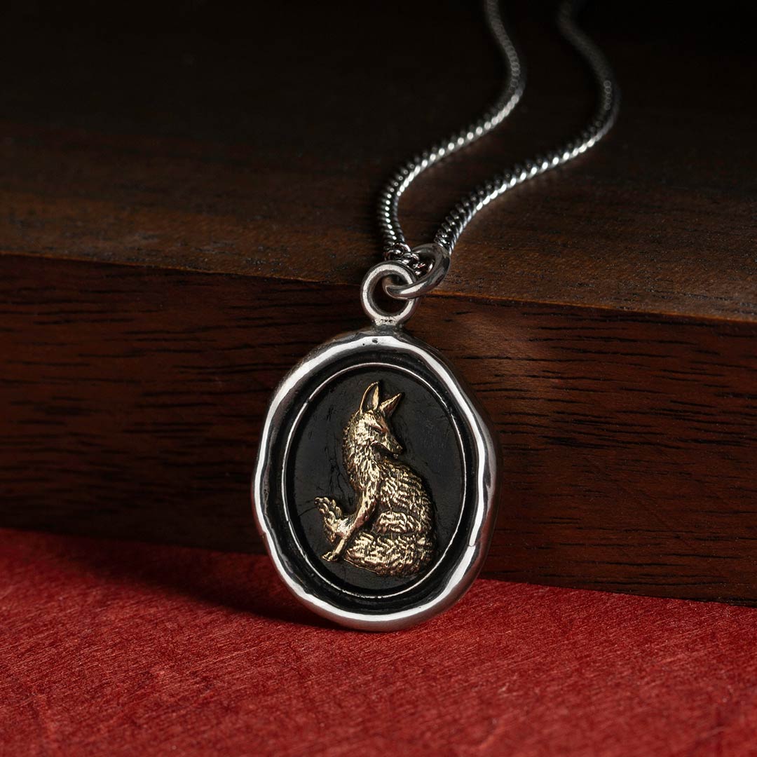 Trust in Yourself 14K Gold on Silver Talisman - Image 3
