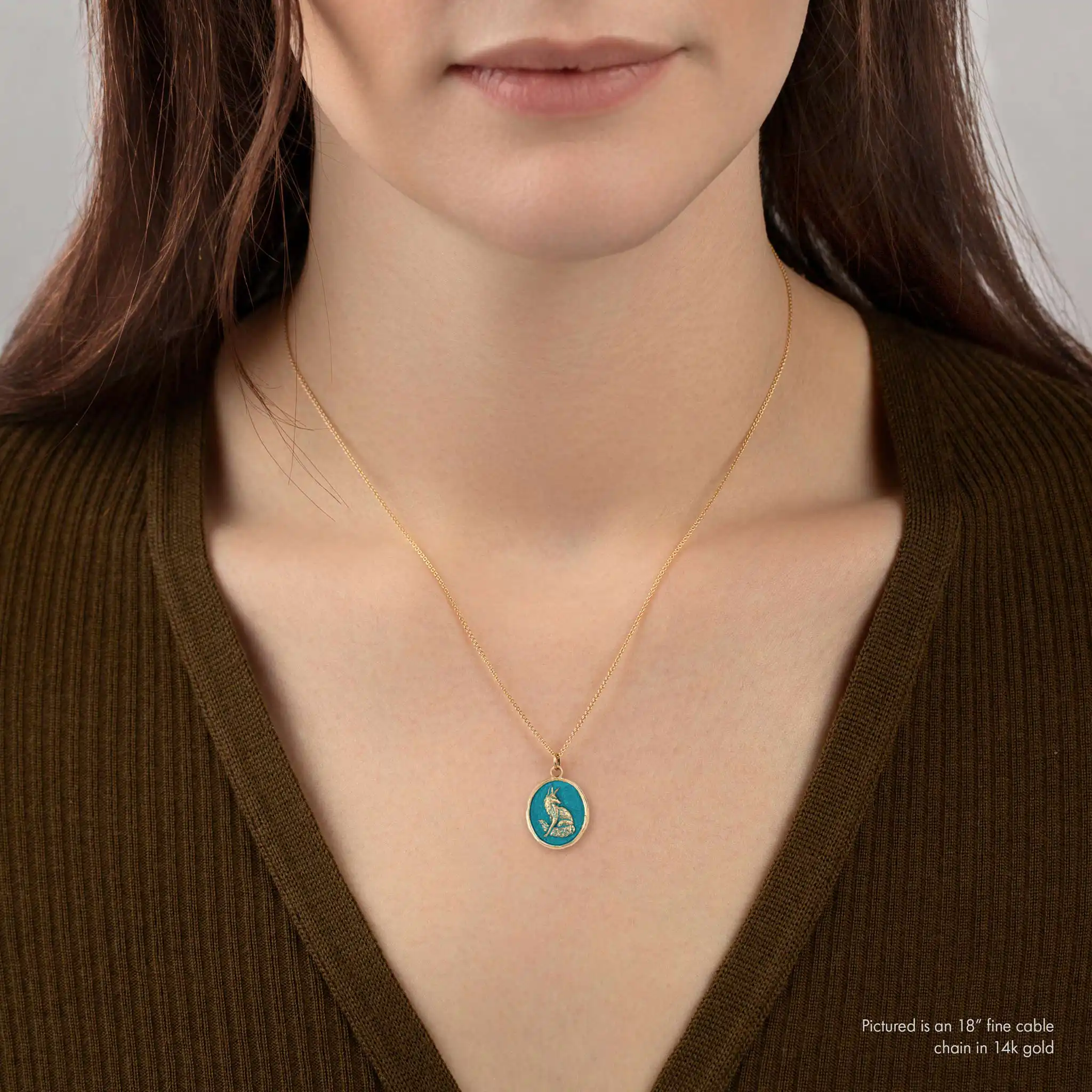 Trust in Yourself 14K Gold Talisman - True Colors - Image 5