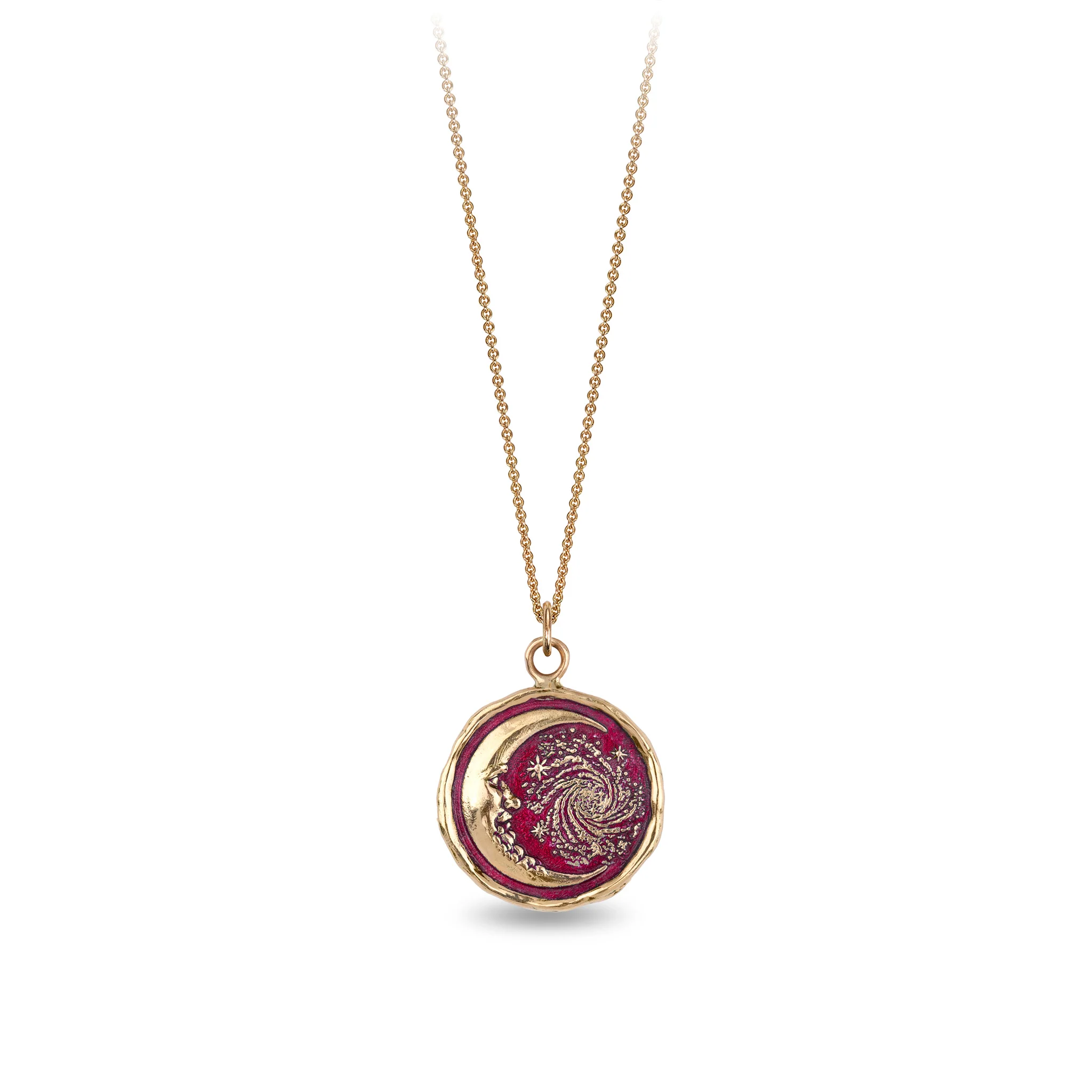 Trust the Universe 14K Gold Talisman - True Colors - Image 4