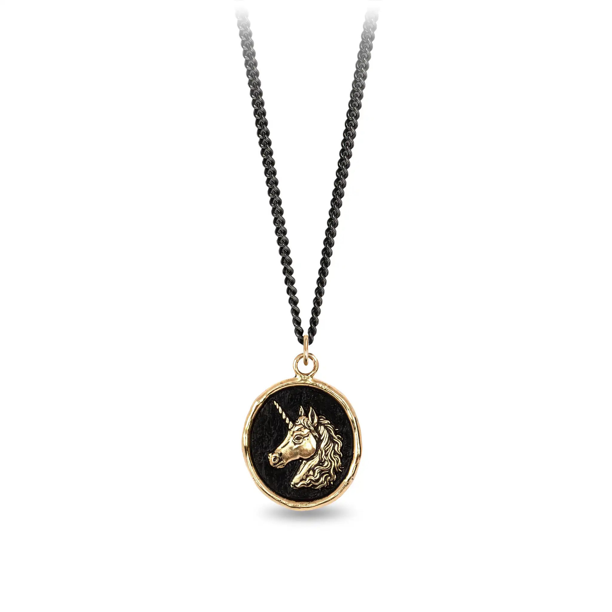 Unicorn 14K Gold Talisman - Image 3