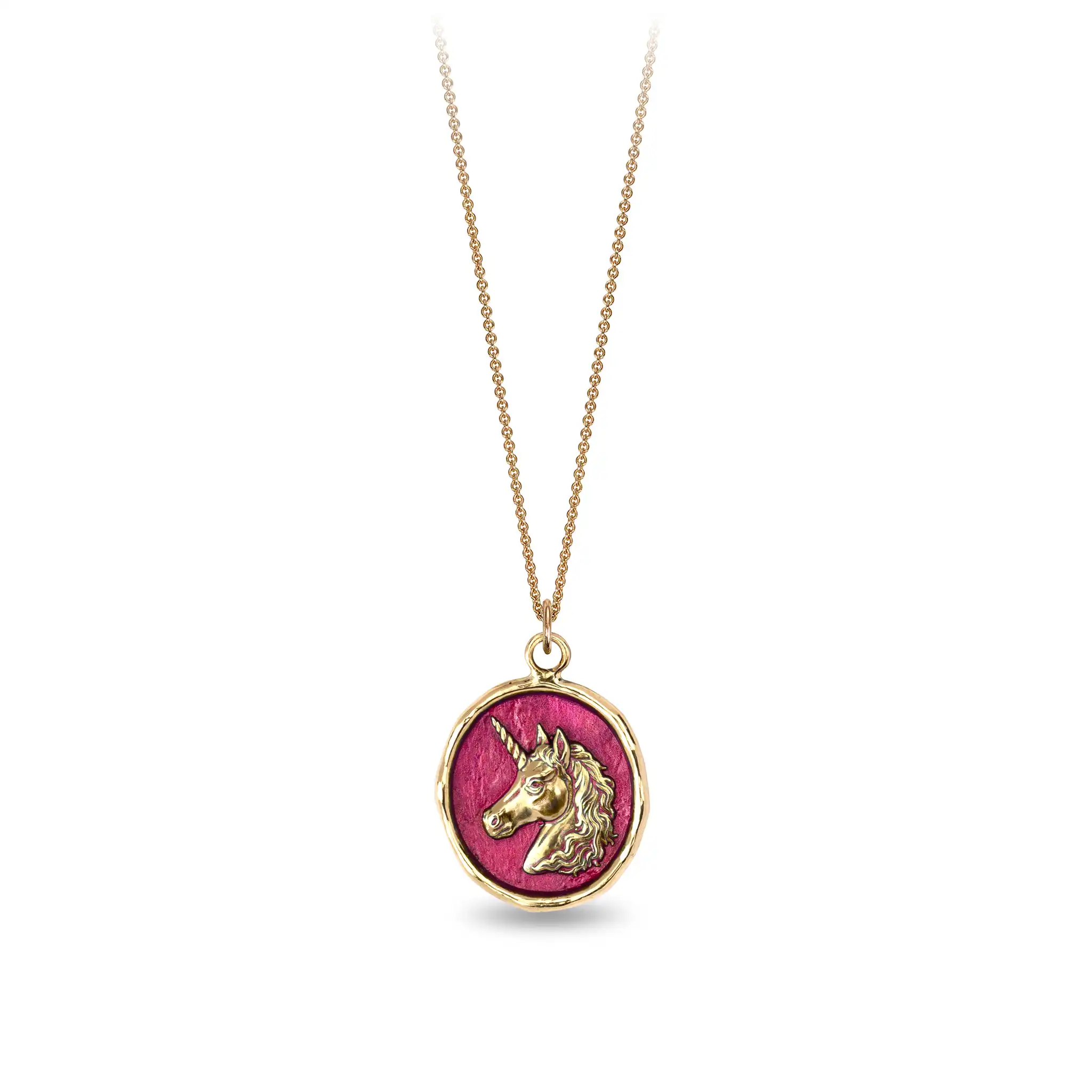 Unicorn 14K Gold Talisman - True Colors - Image 4