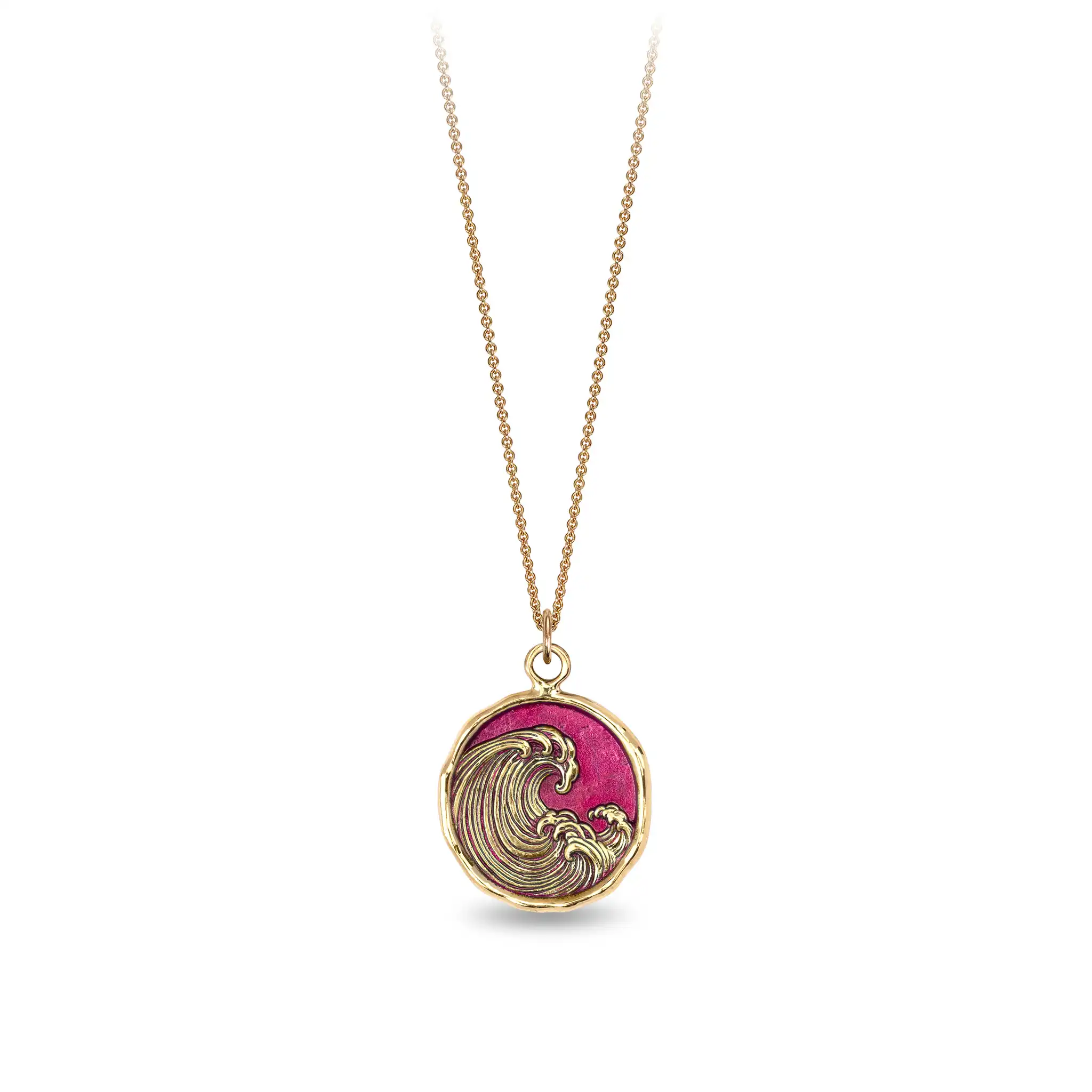Wave 14K Gold Talisman - True Colors - Image 3