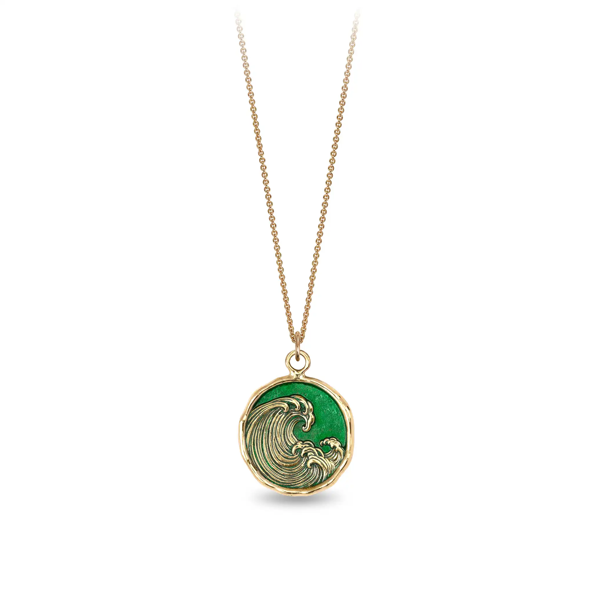 Wave 14K Gold Talisman - True Colors - Image 4