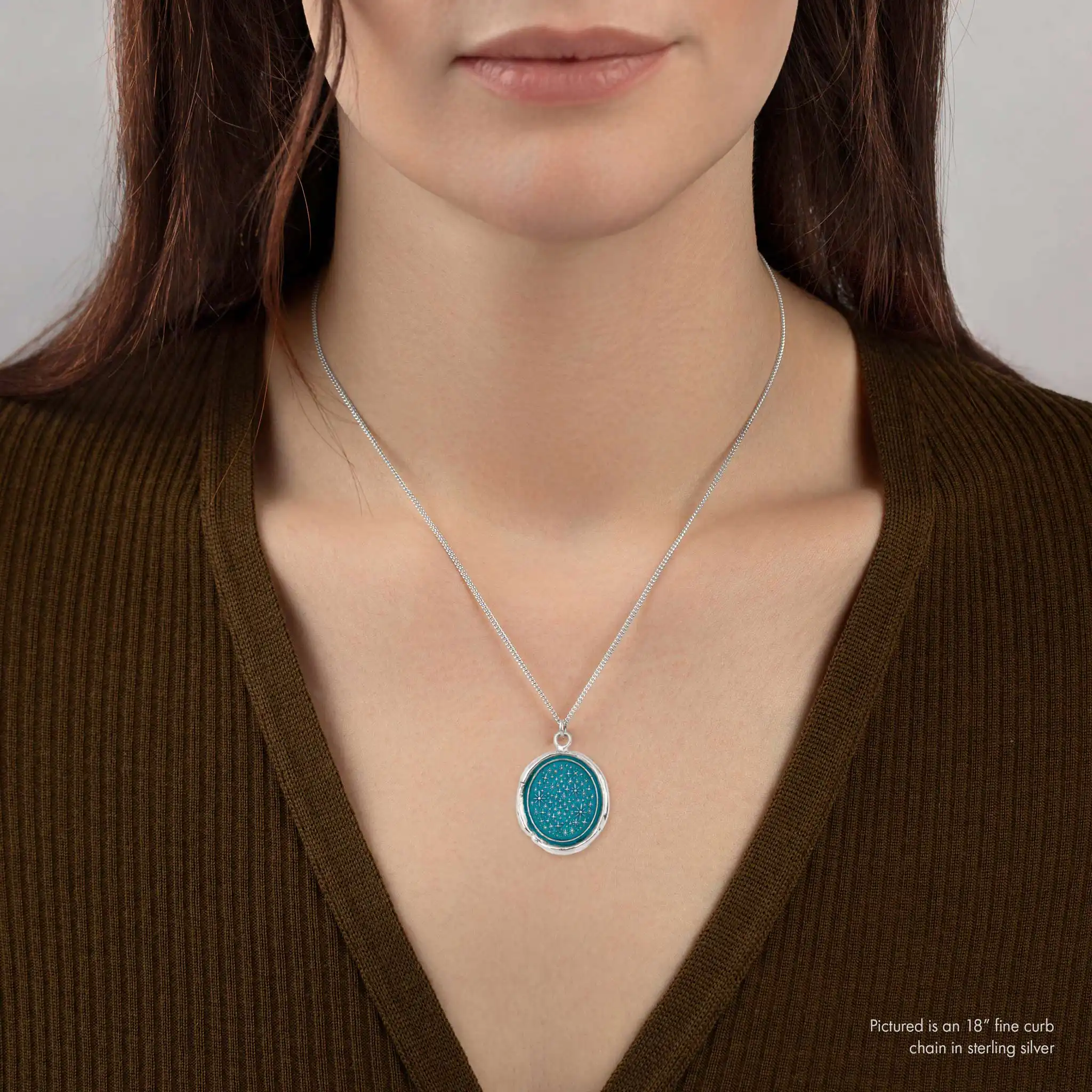 We Are Stardust Talisman - Capri Blue - Image 3