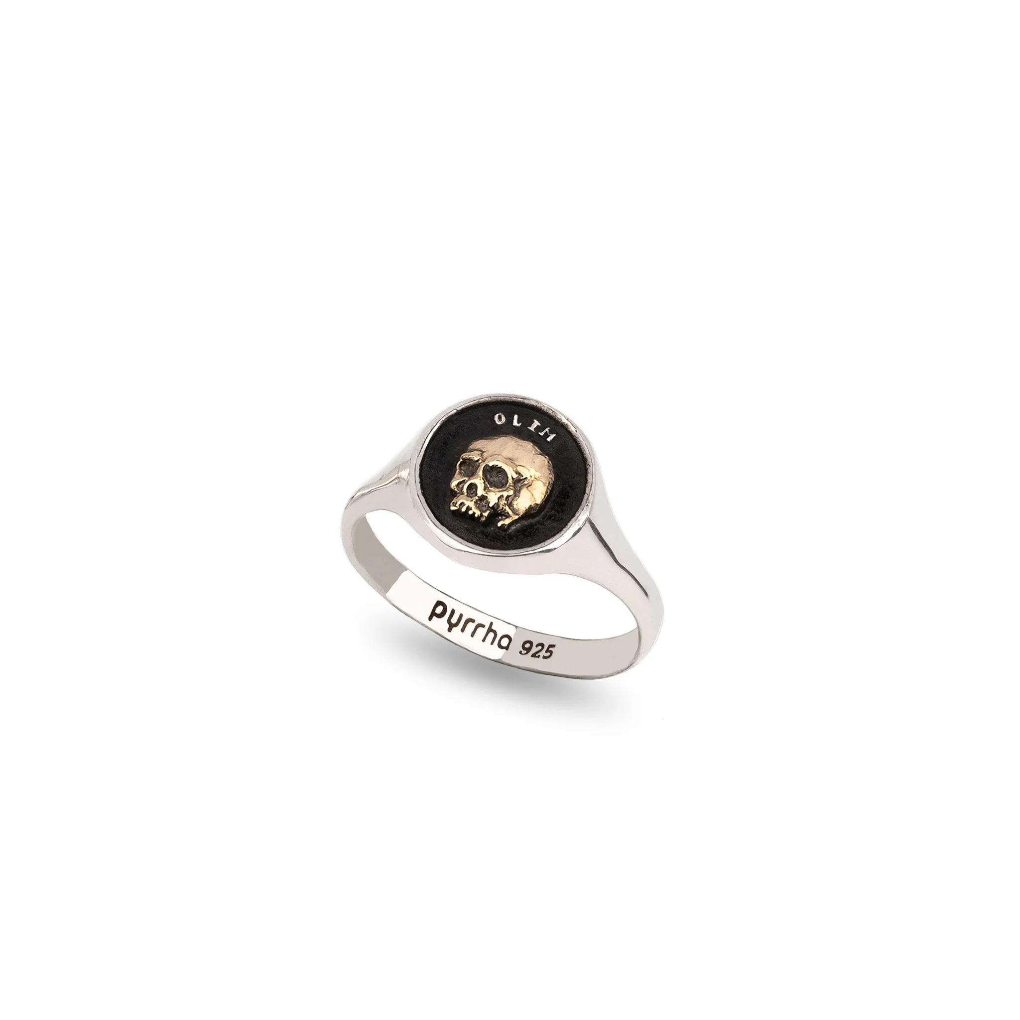 What Once Was 14K Gold on Silver Signet Ring