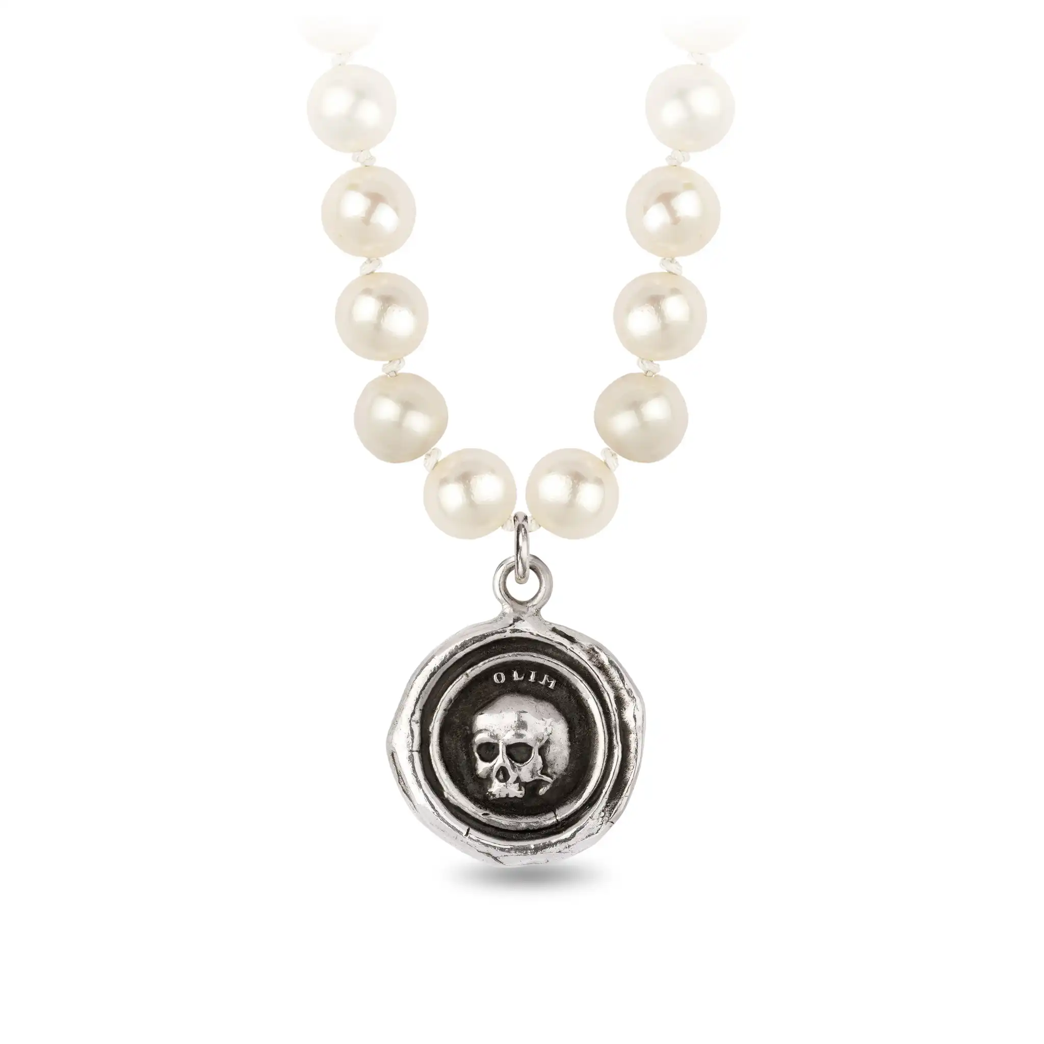 What Once Was Freshwater Pearl Necklace - Ivory