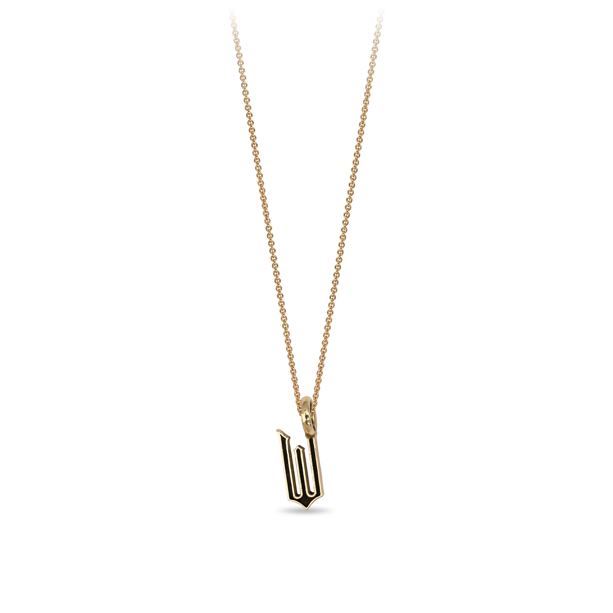 W 14K Gold Charm