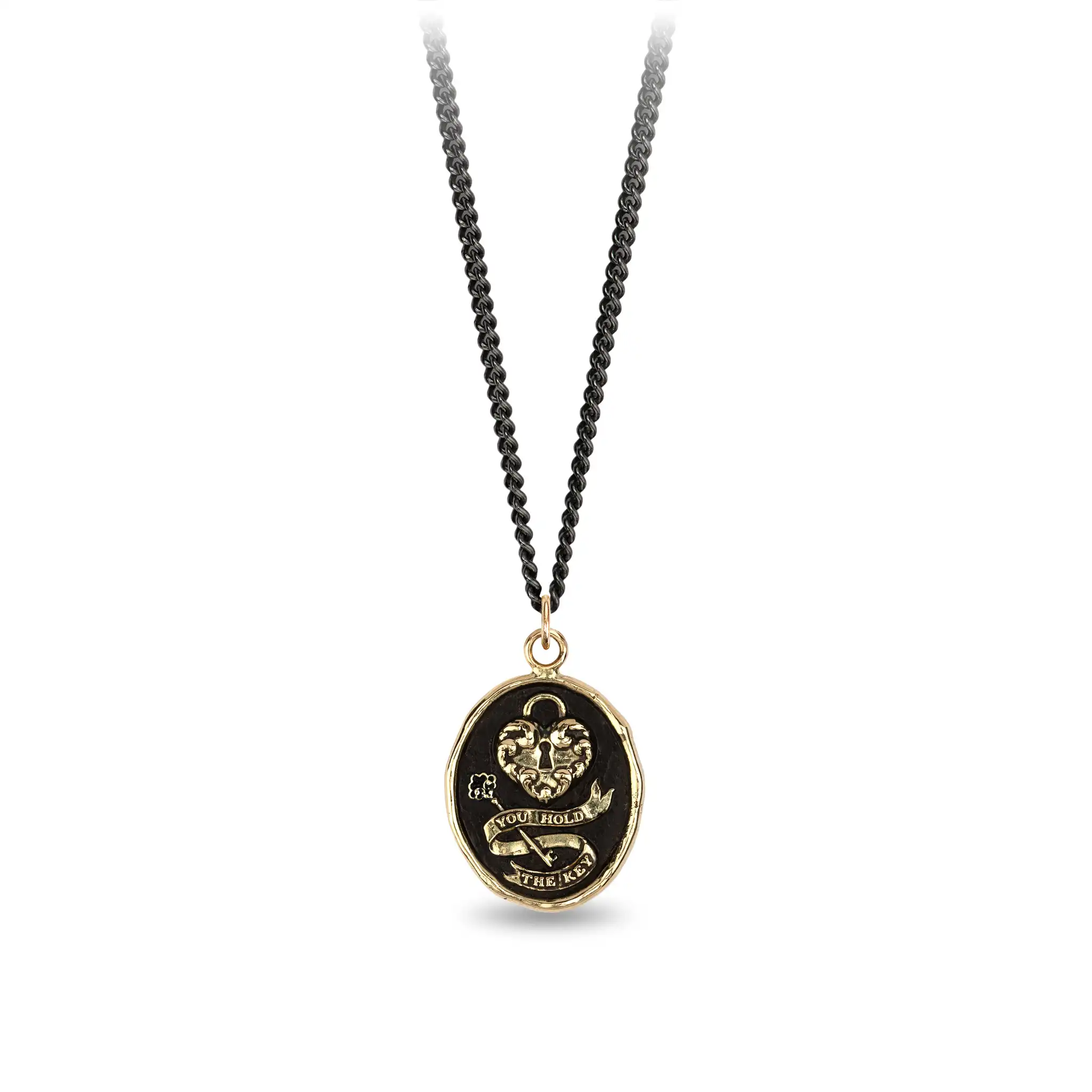 You Hold the Key 14K Gold Talisman - Image 3