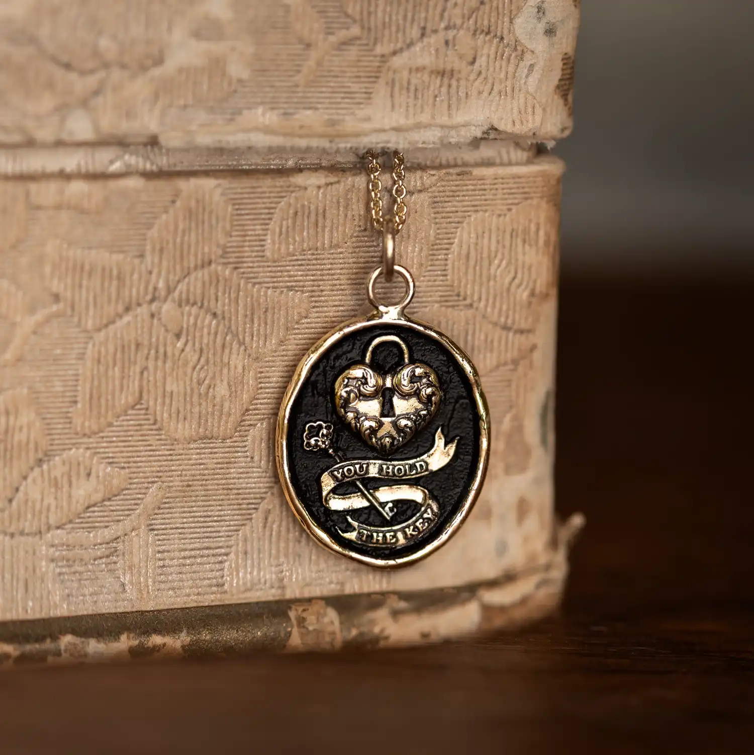 You Hold the Key 14K Gold Talisman - Image 4