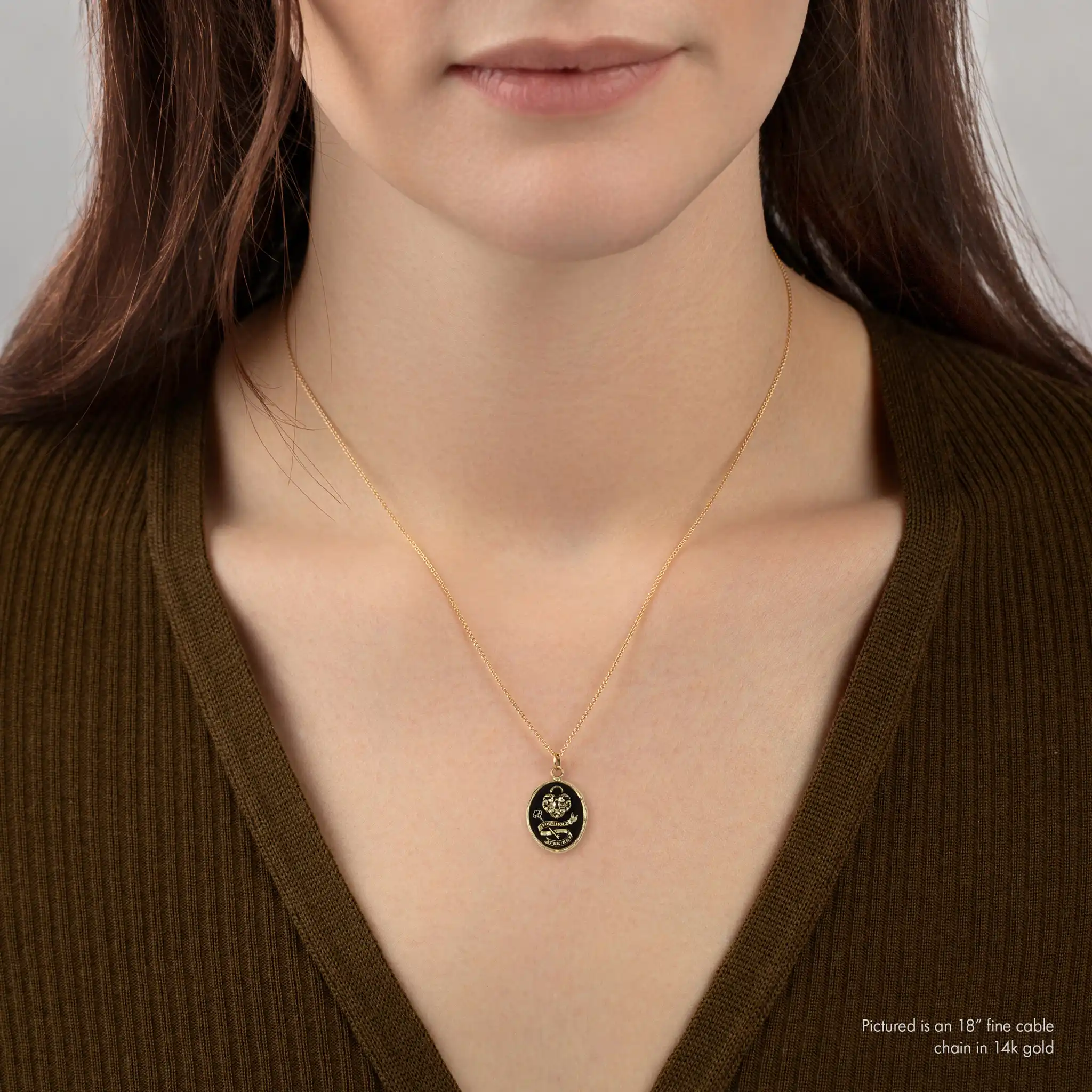 You Hold the Key 14K Gold Talisman - Image 5