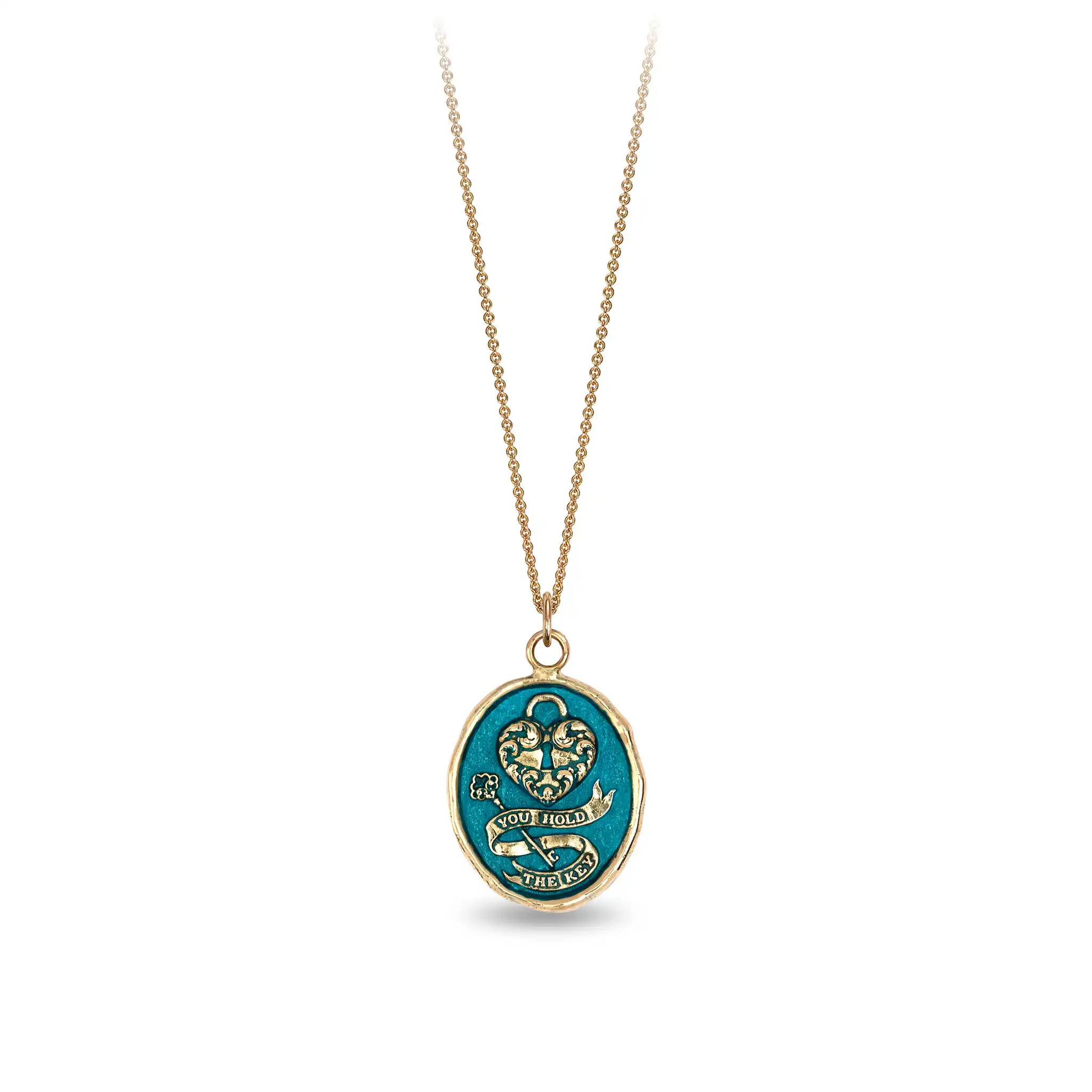 You Hold the Key 14K Gold Talisman - True Colors - Image 3