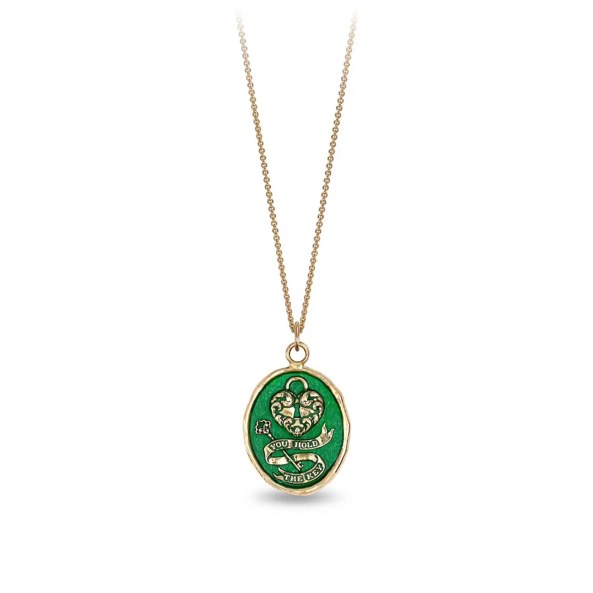 You Hold the Key 14K Gold Talisman - True Colors - Image 4